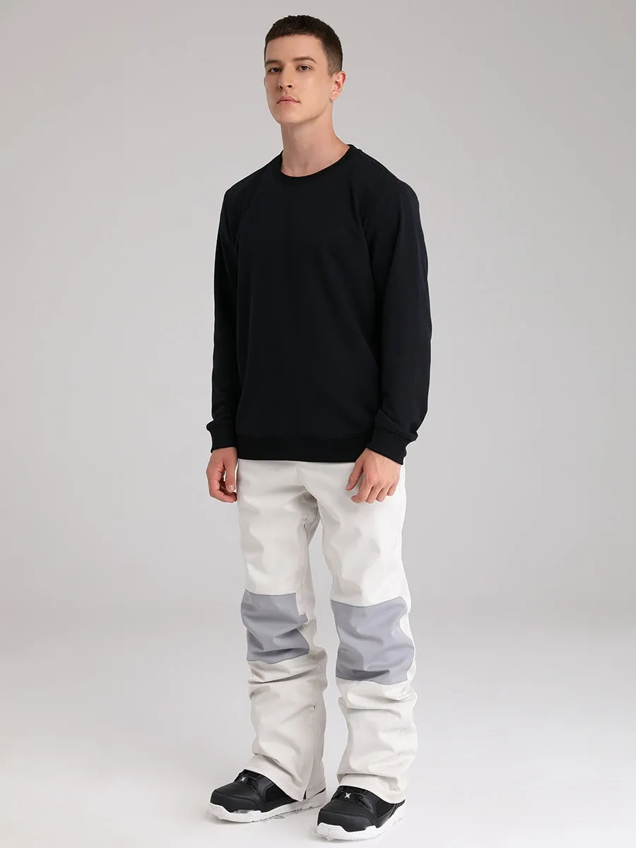 Men's Snow Pants Color Block Design