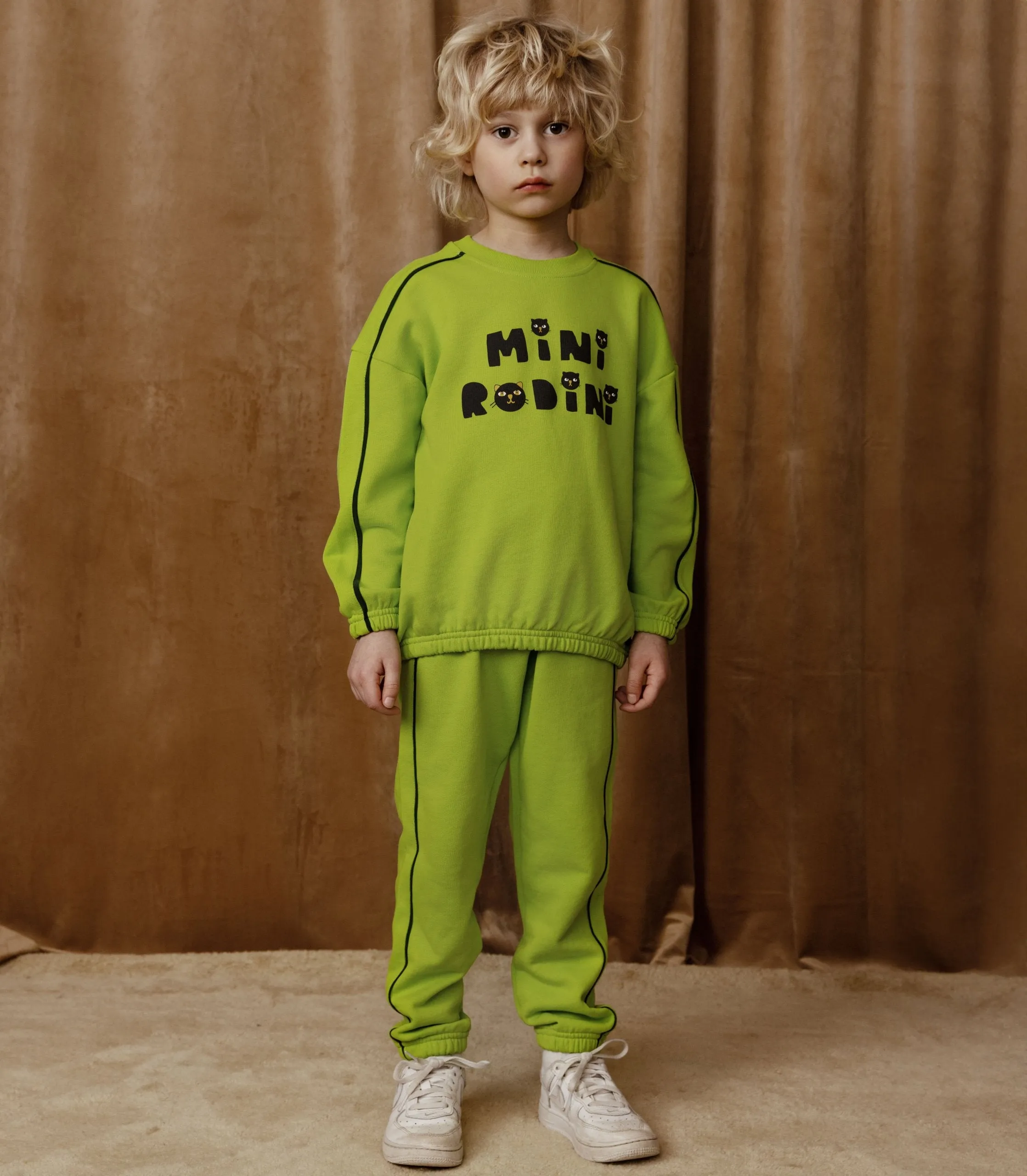 Mini Rodini Cats sp Sweatpants