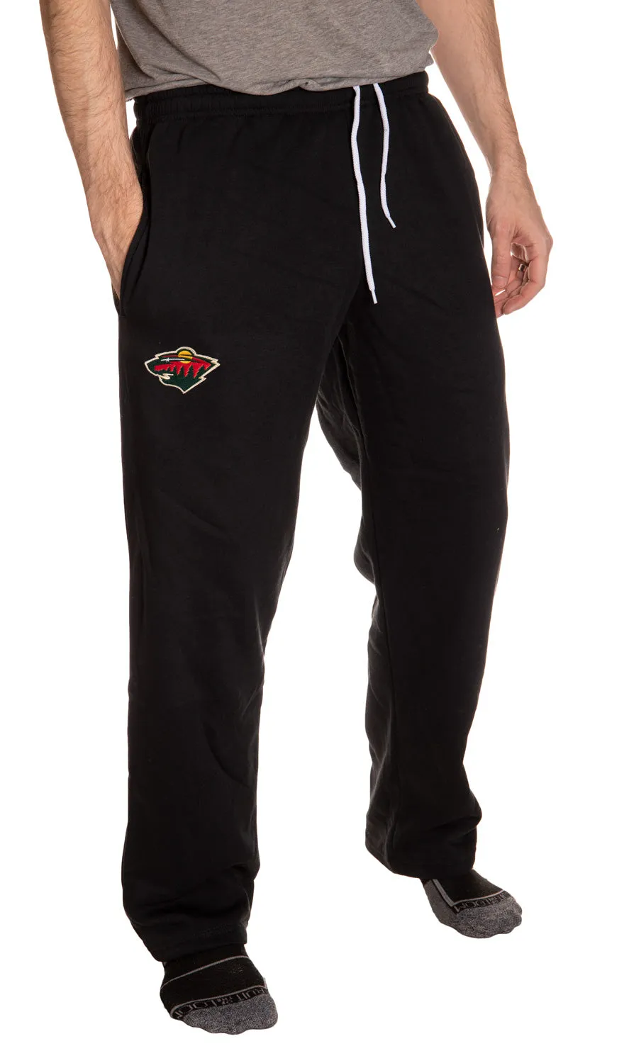 Minnesota Wild Embroidered Logo Sweatpants for Men