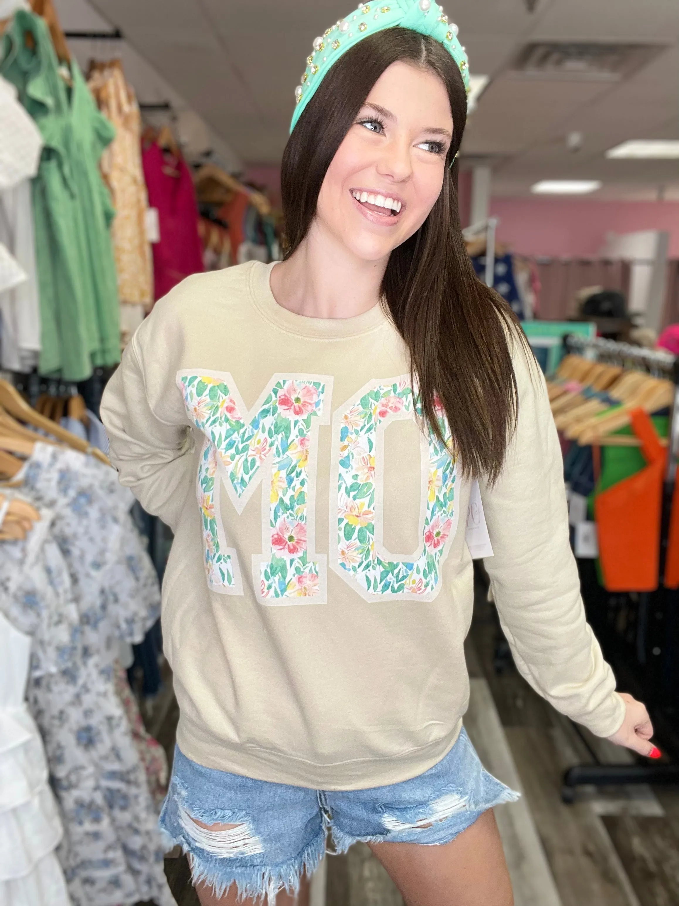 Missouri Floral Sweatshirt