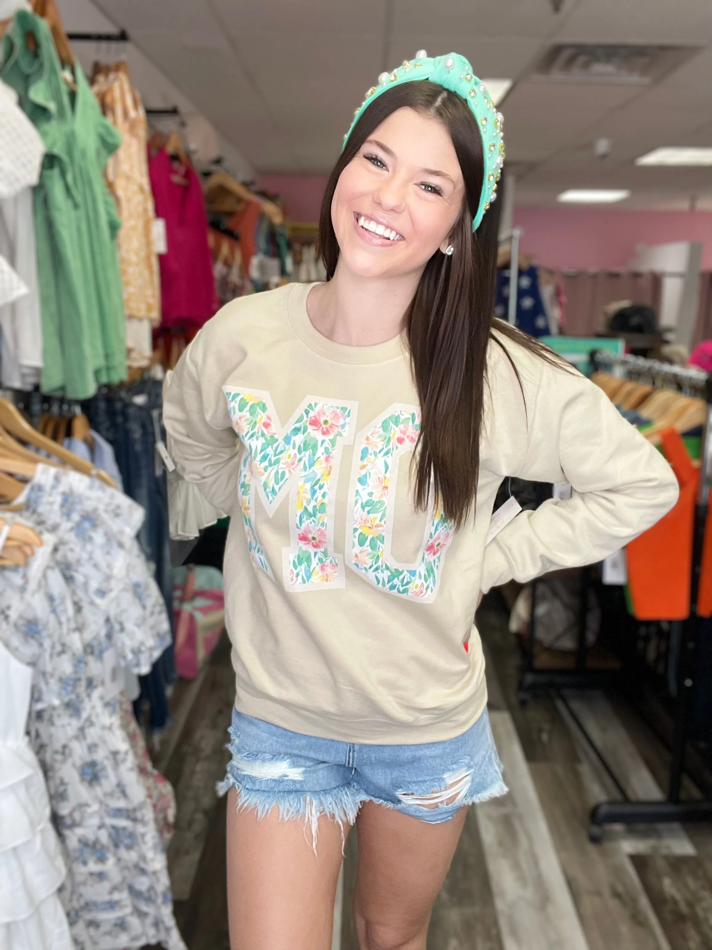 Missouri Floral Sweatshirt