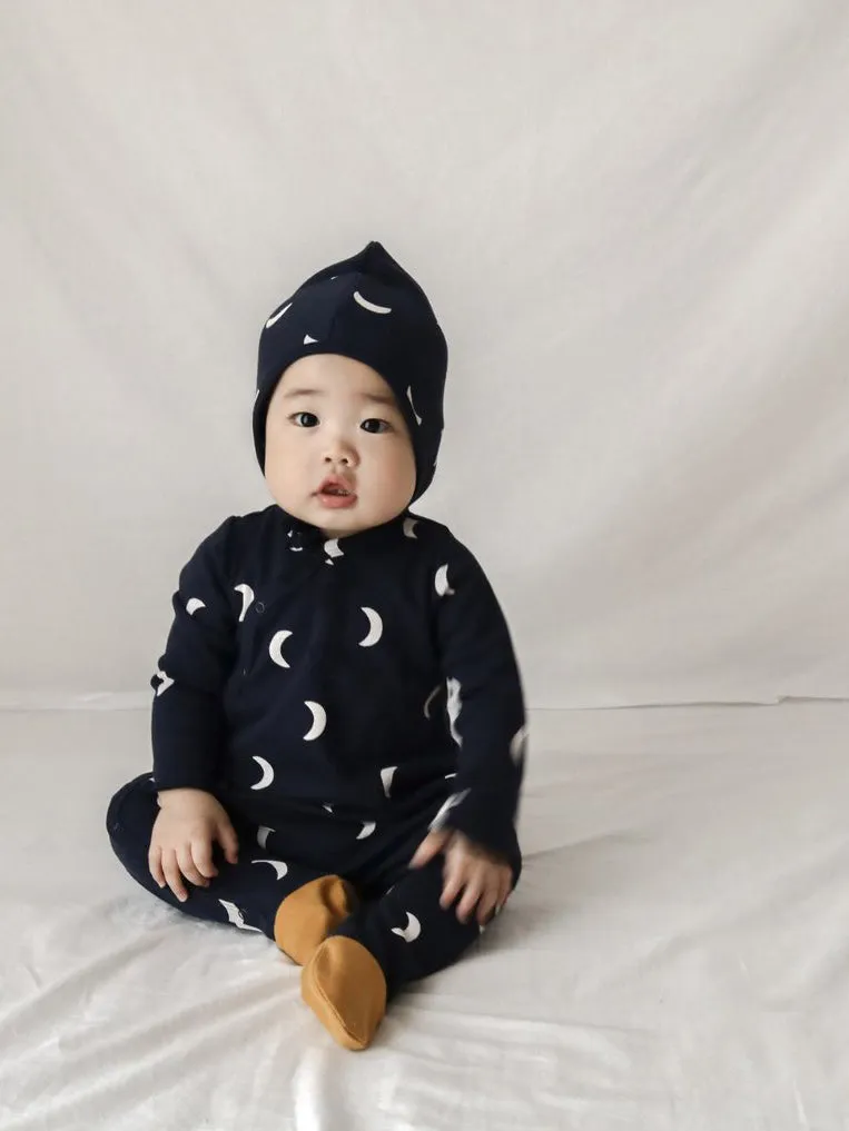 Navy Midnight Suit With Contrast Feet