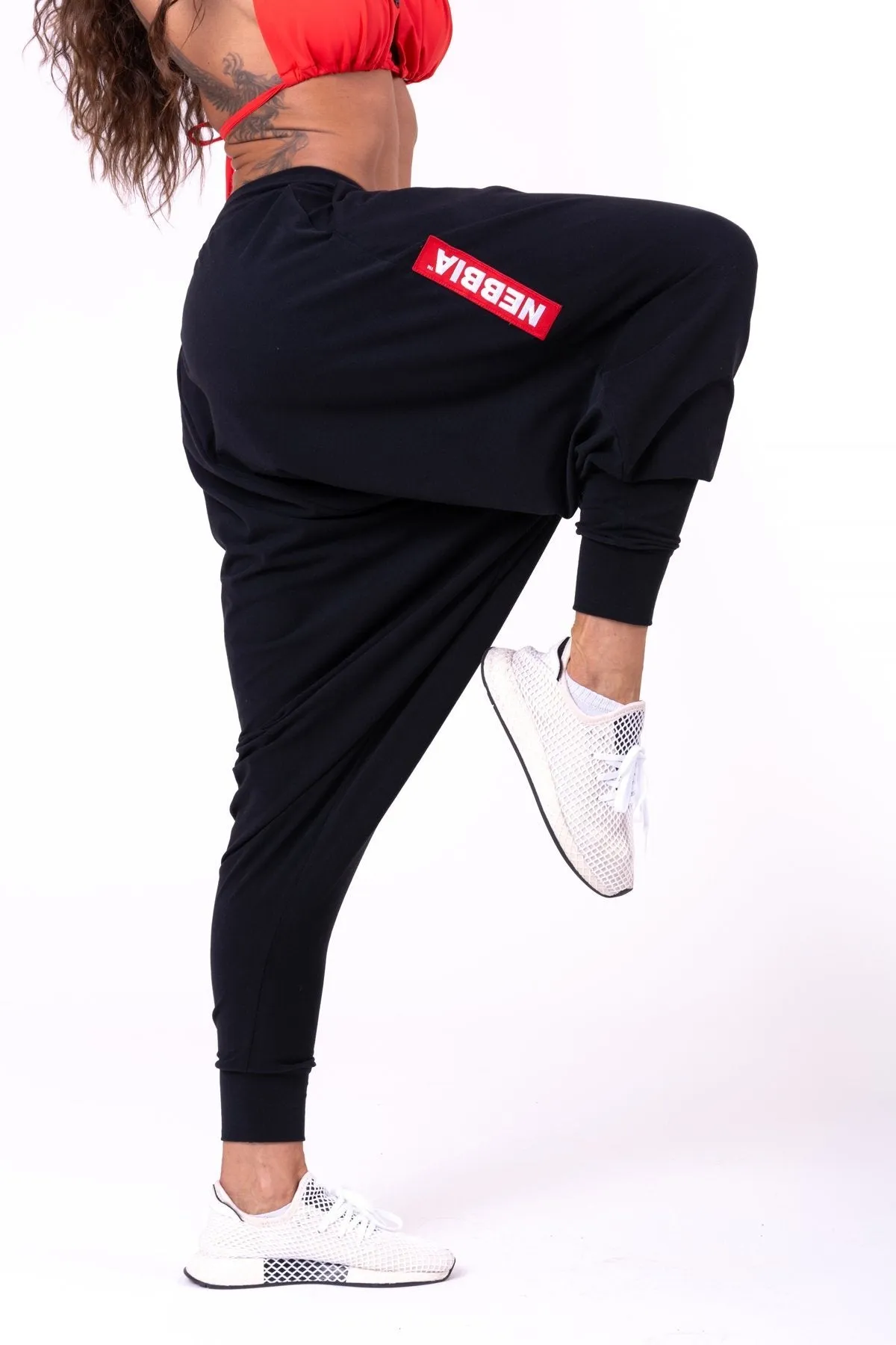 Nebbia Red Label Aladdins Pants 668 - Black