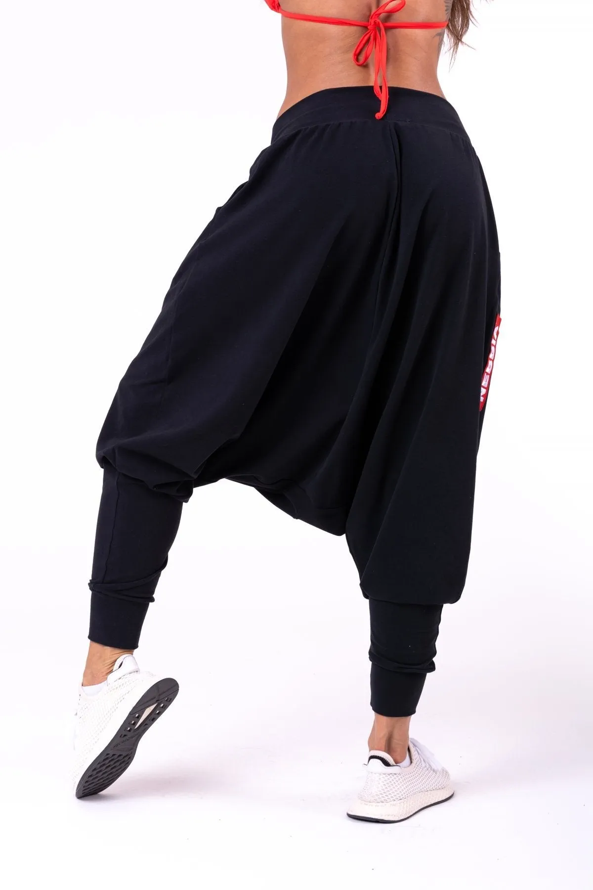 Nebbia Red Label Aladdins Pants 668 - Black