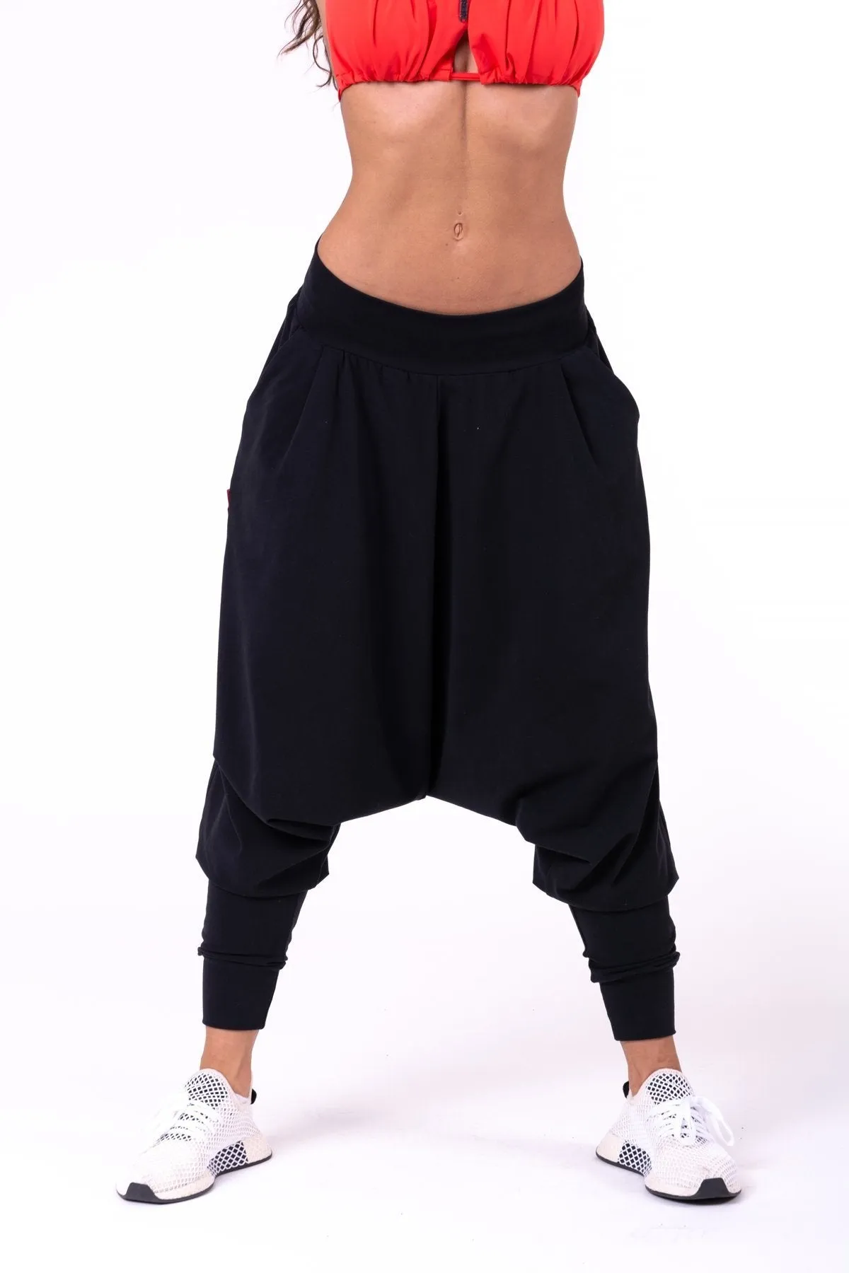 Nebbia Red Label Aladdins Pants 668 - Black