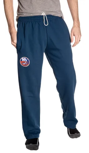 New York Islanders Embroidered Logo Sweatpants for Men