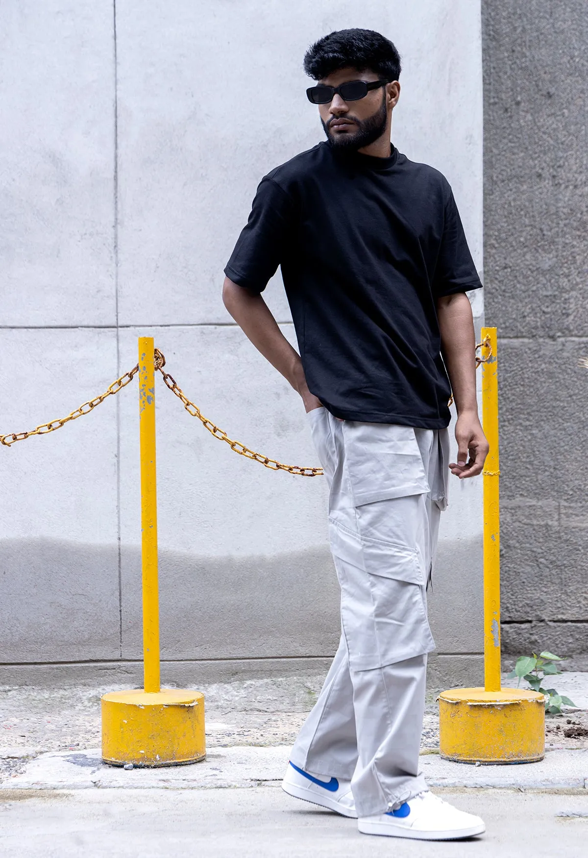 NOMAD Ivory Parachute Pants