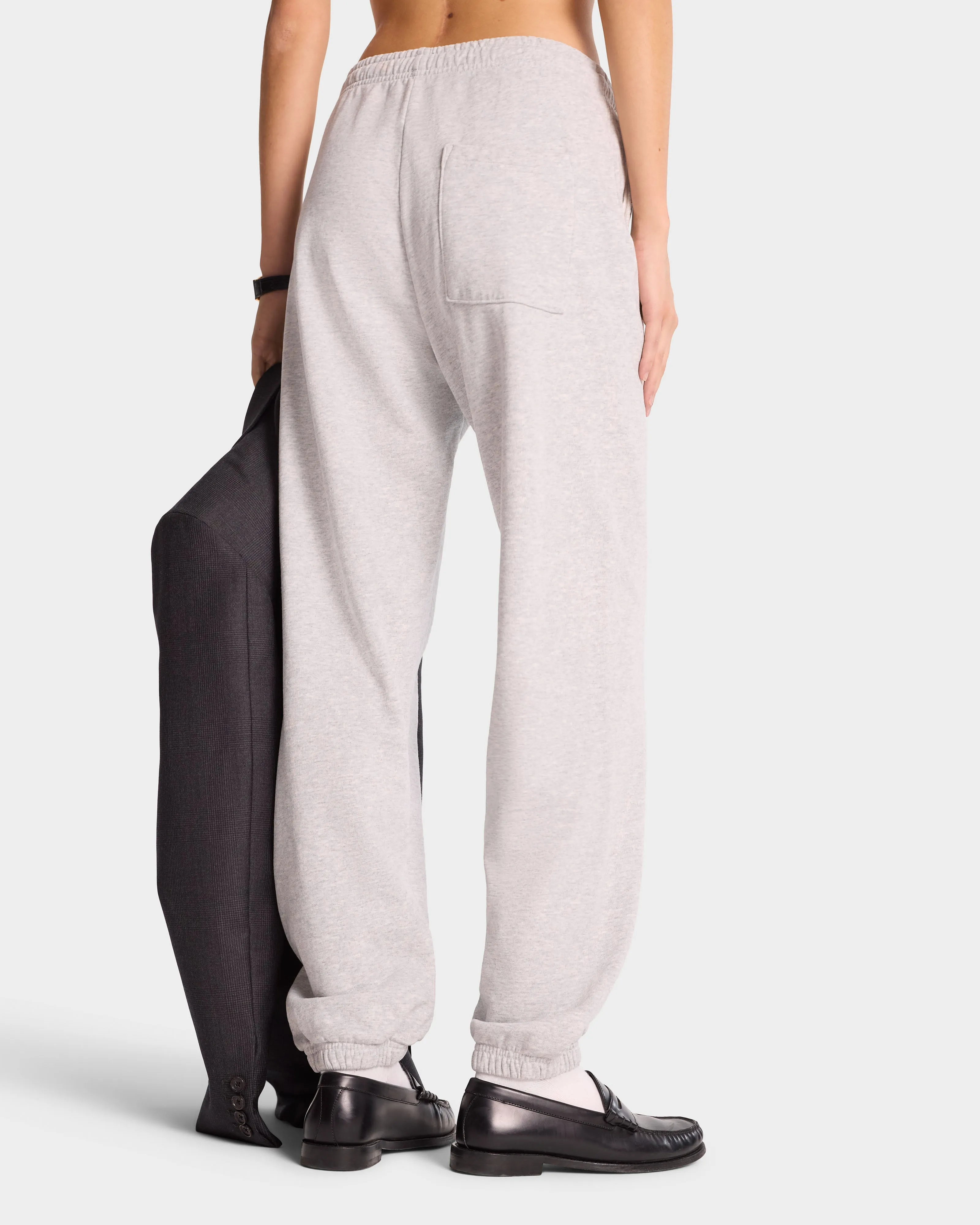NY Health Club Sweatpant - Heather Gray/Navy