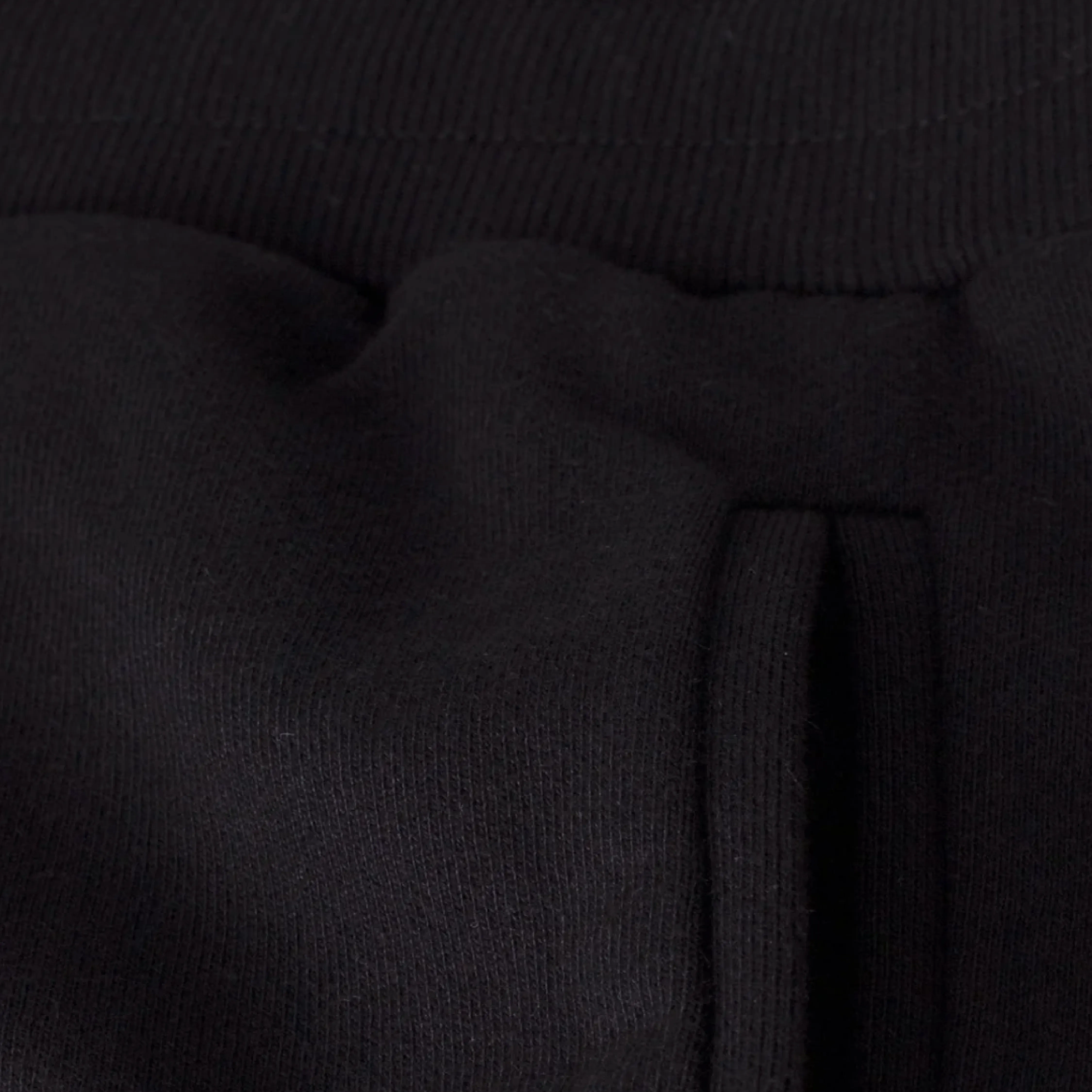 PARTCH Must Sweatshorts Black Organic Cotton