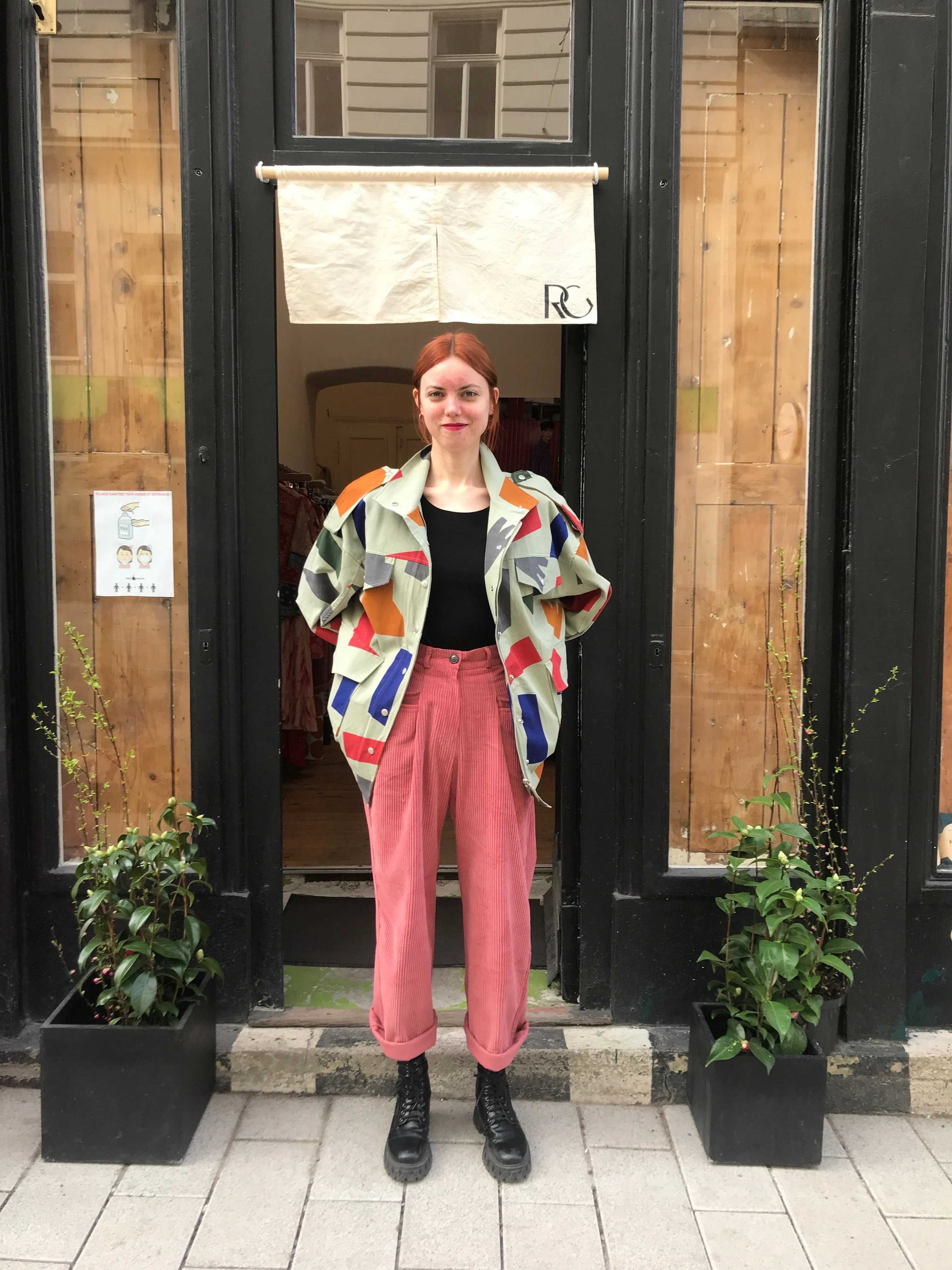 Pattern fabric M65 Jacket (2 colours)