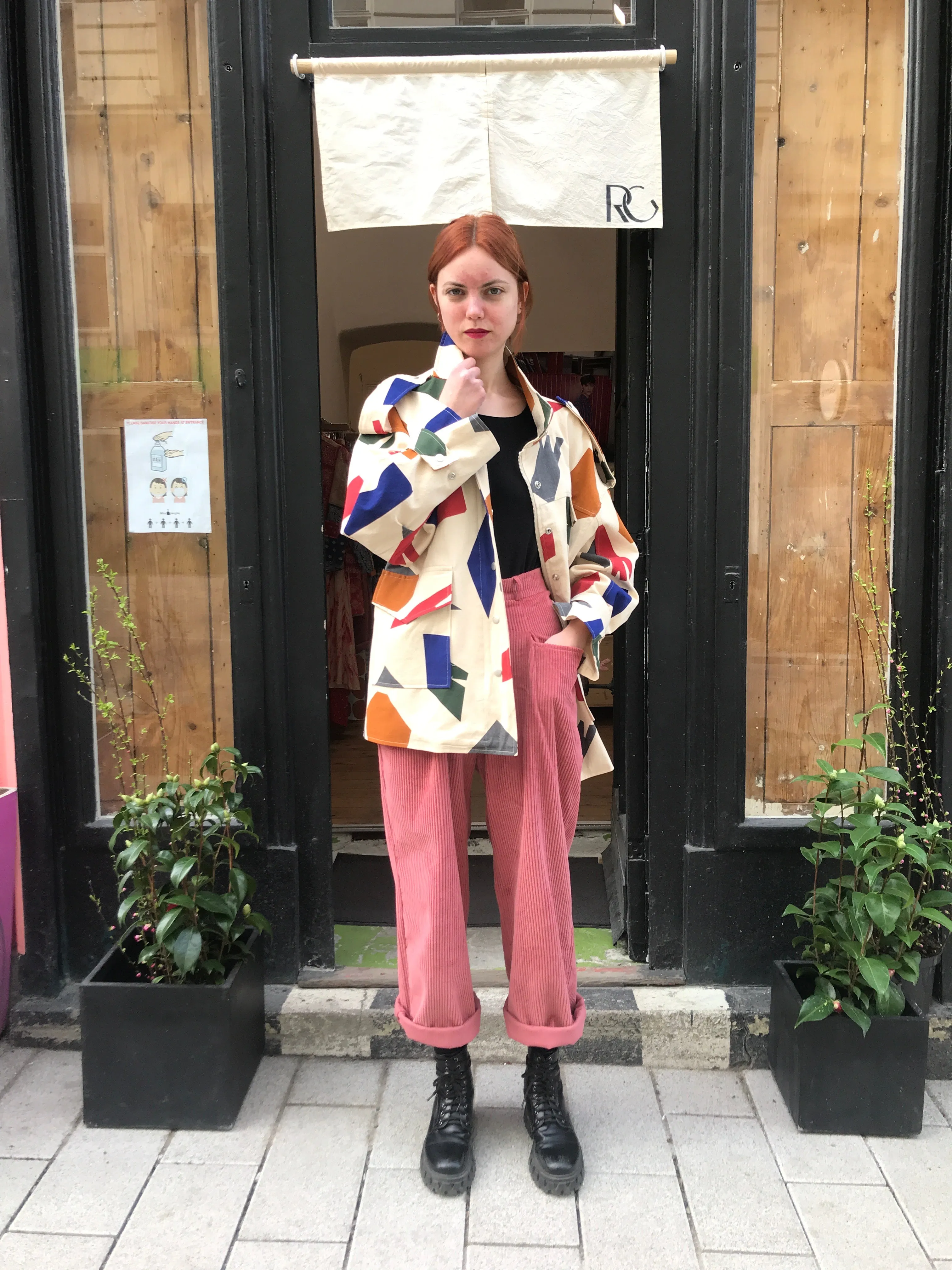Pattern fabric M65 Jacket (2 colours)