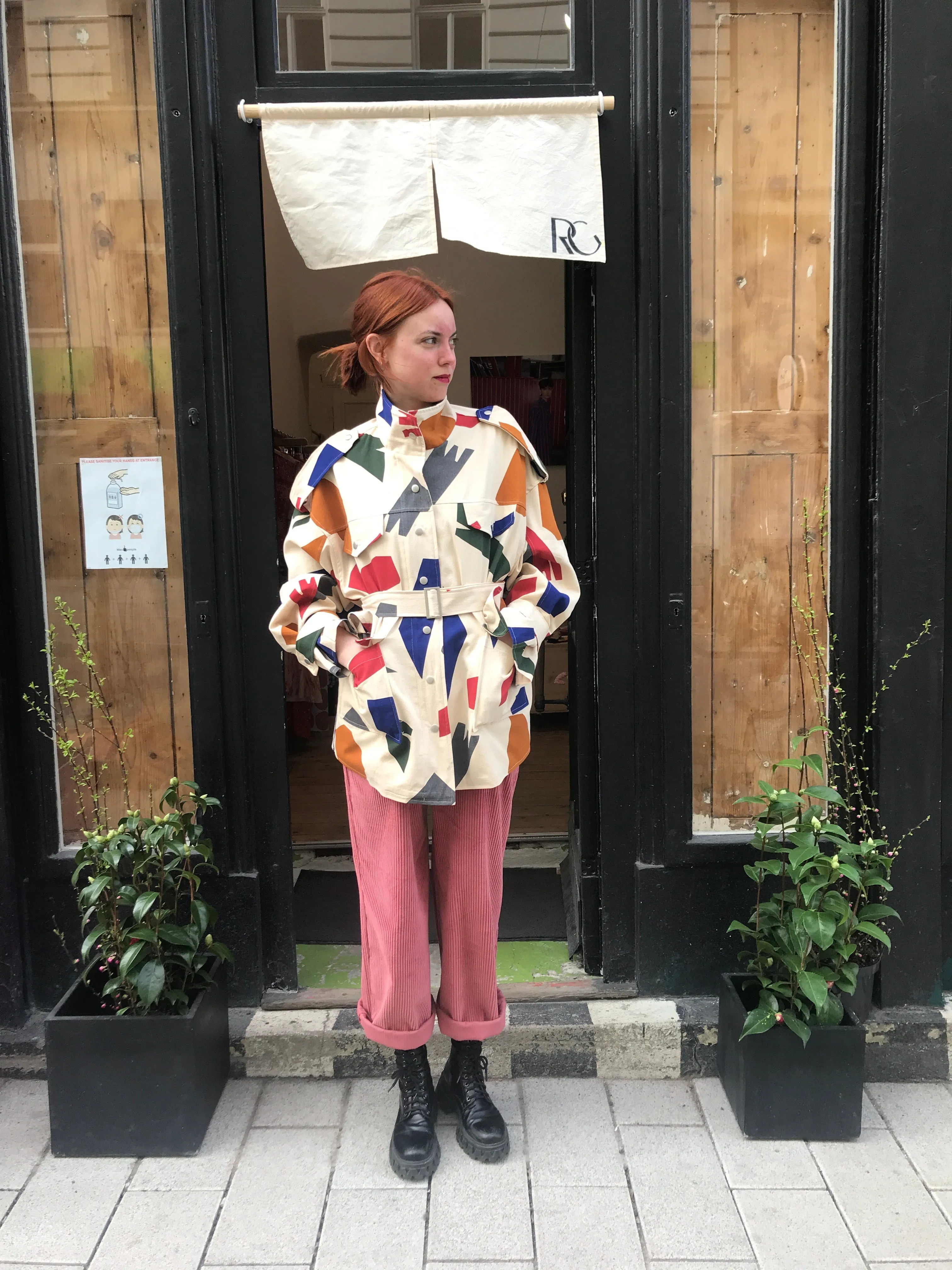 Pattern fabric M65 Jacket (2 colours)