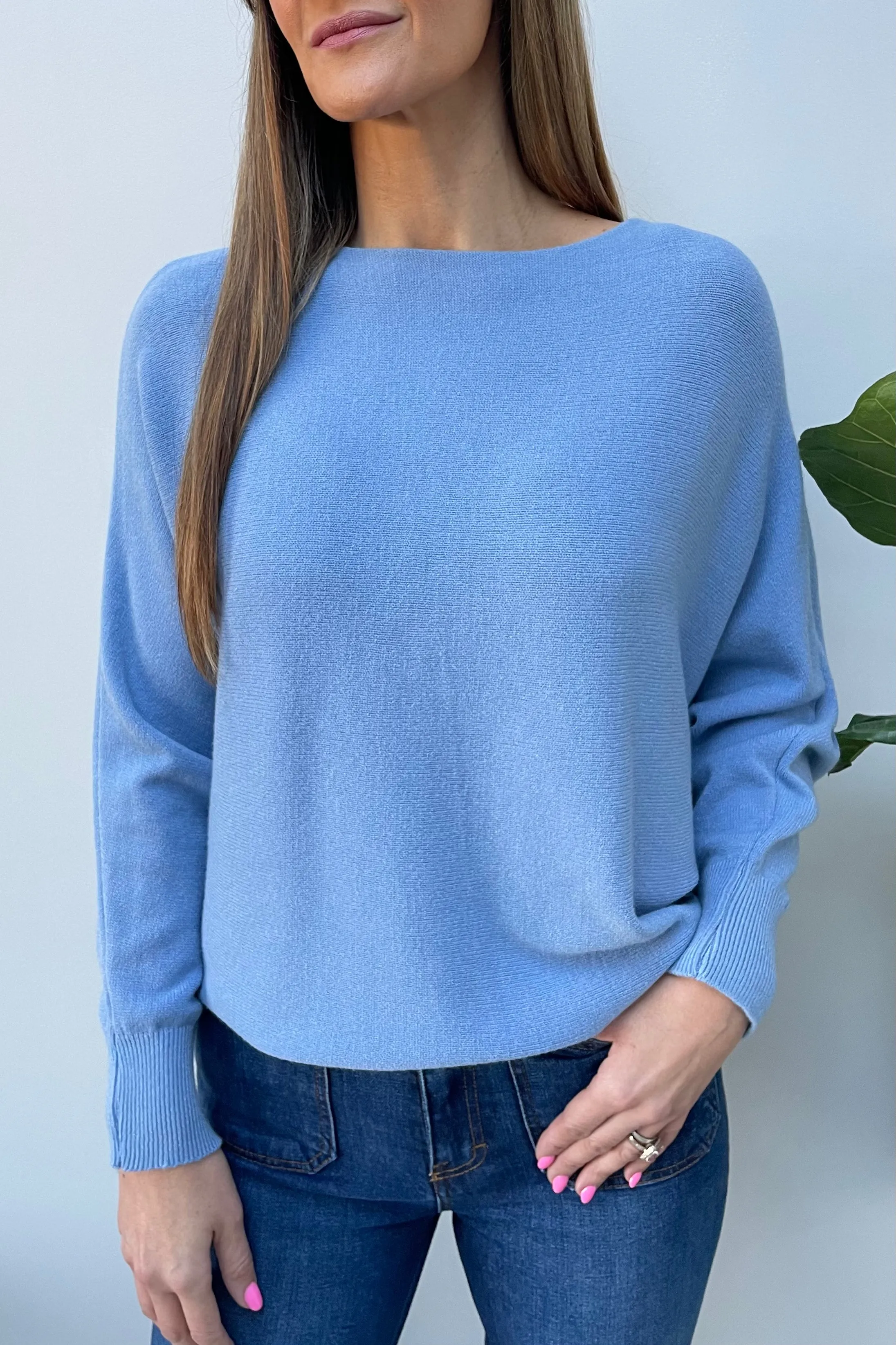 Pearl Back Sweater