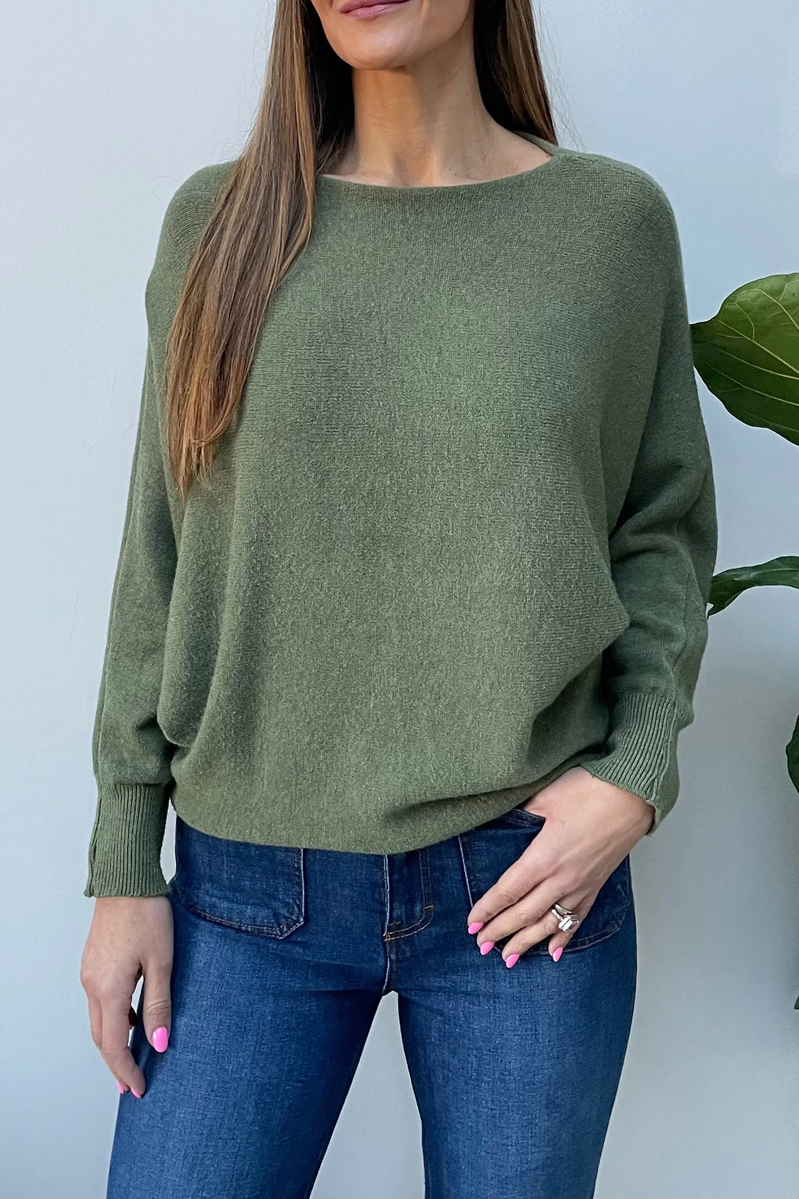 Pearl Back Sweater