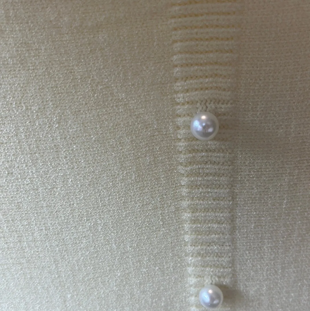 Pearl Back Sweater