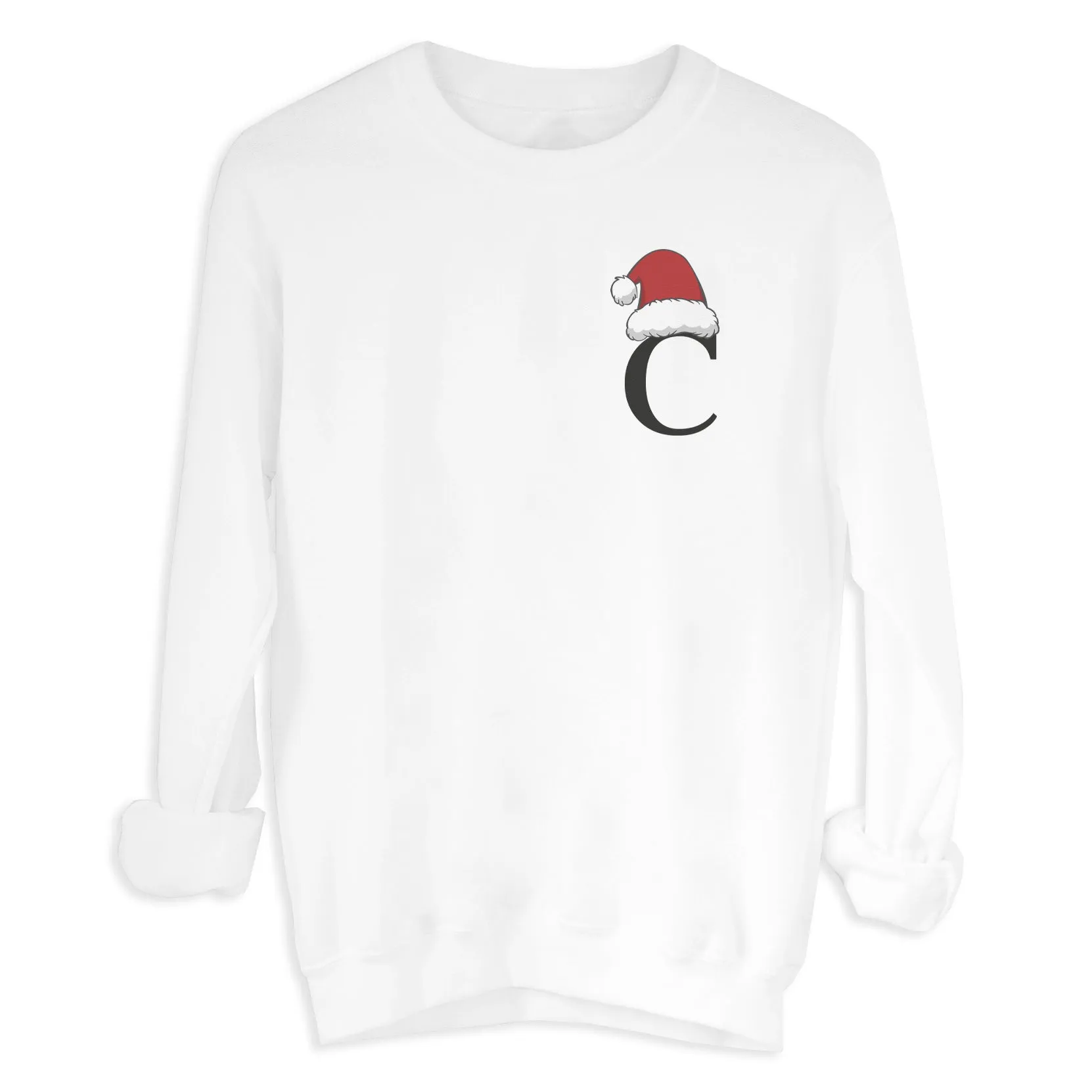 PERSONALISED Initial Christmas Sweater - Christmas Jumper Sweatshirt - All Sizes