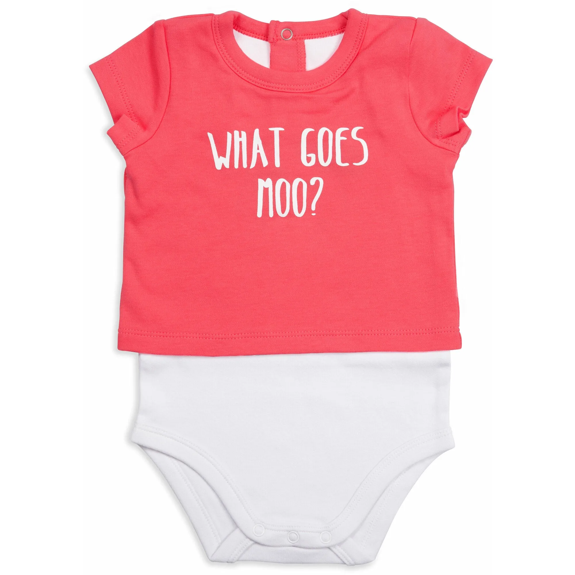 Pink Cow Shw-onesie