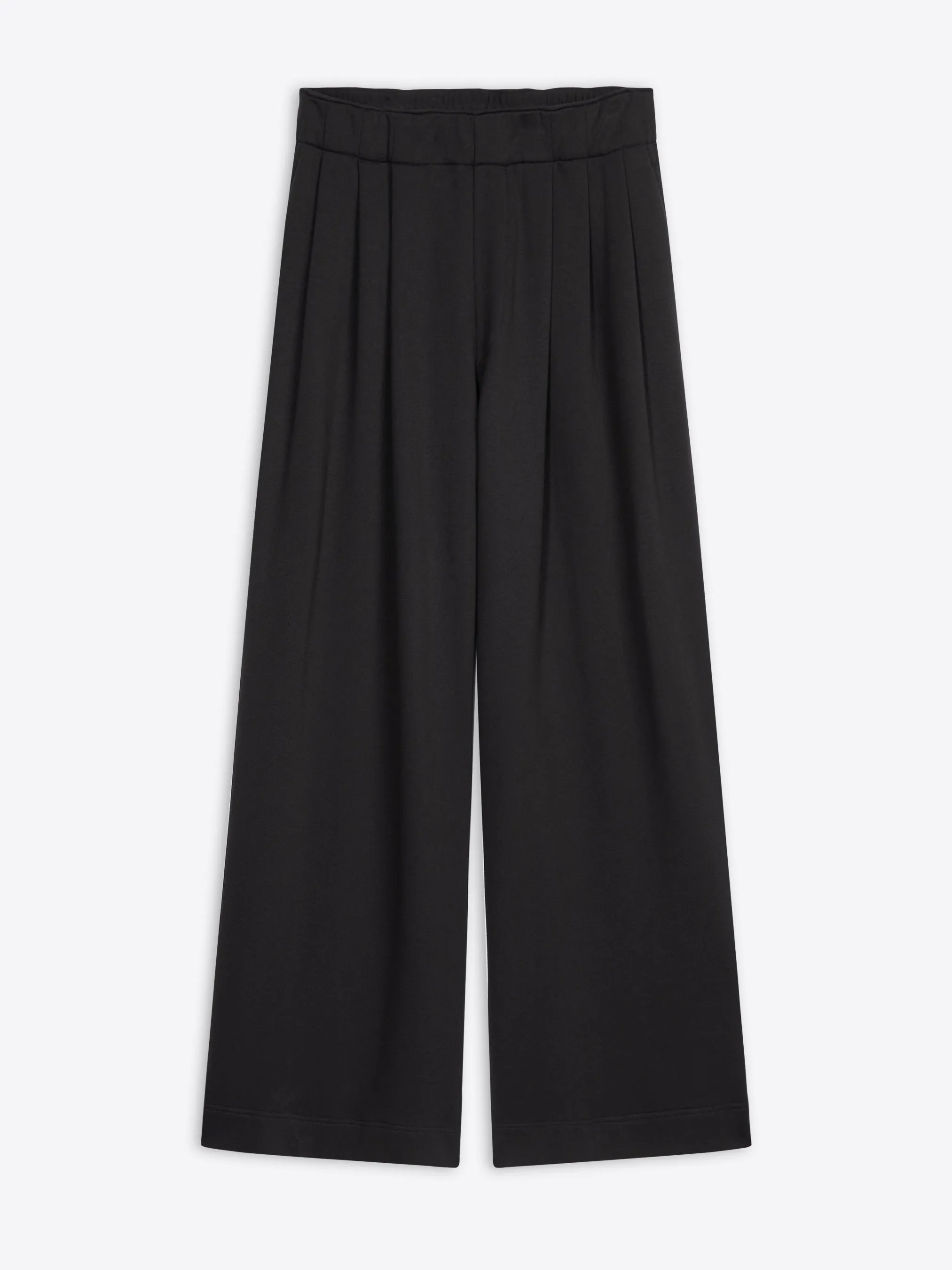 Pleated sweatpants
