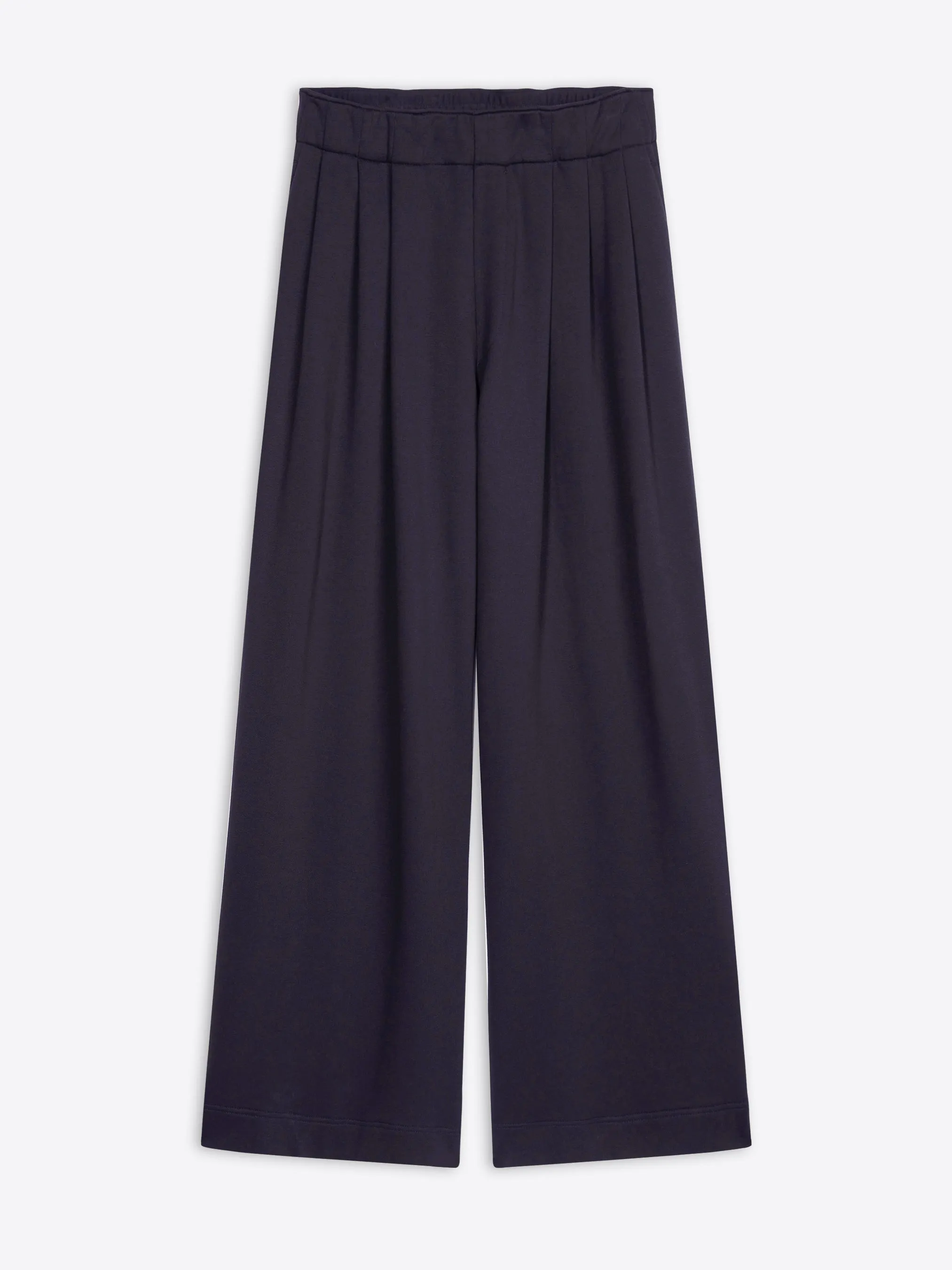 Pleated sweatpants