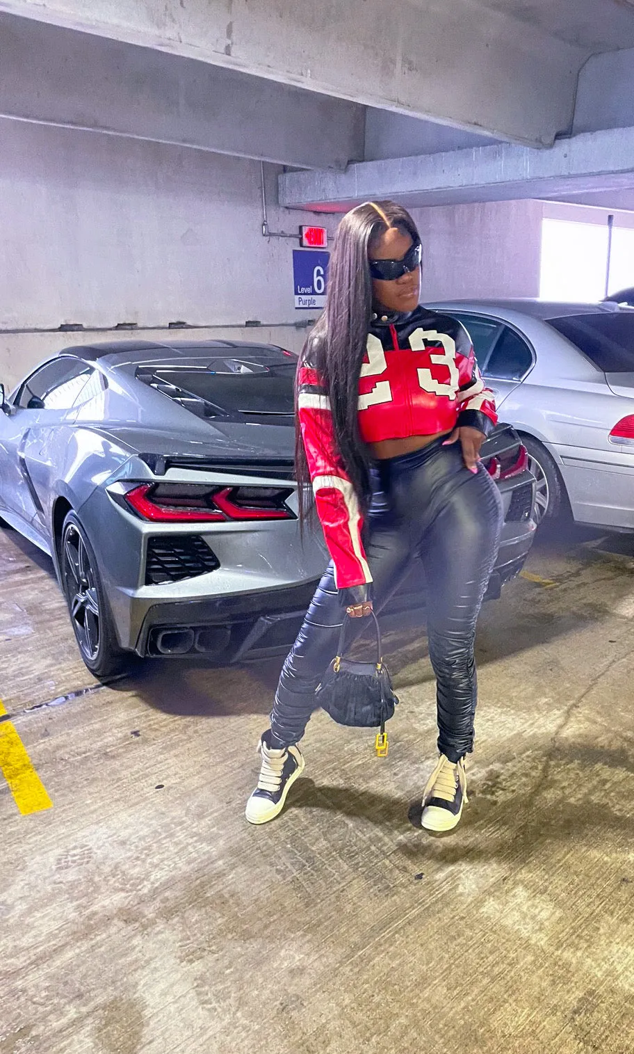 ‘Porsche’ Leather Pants