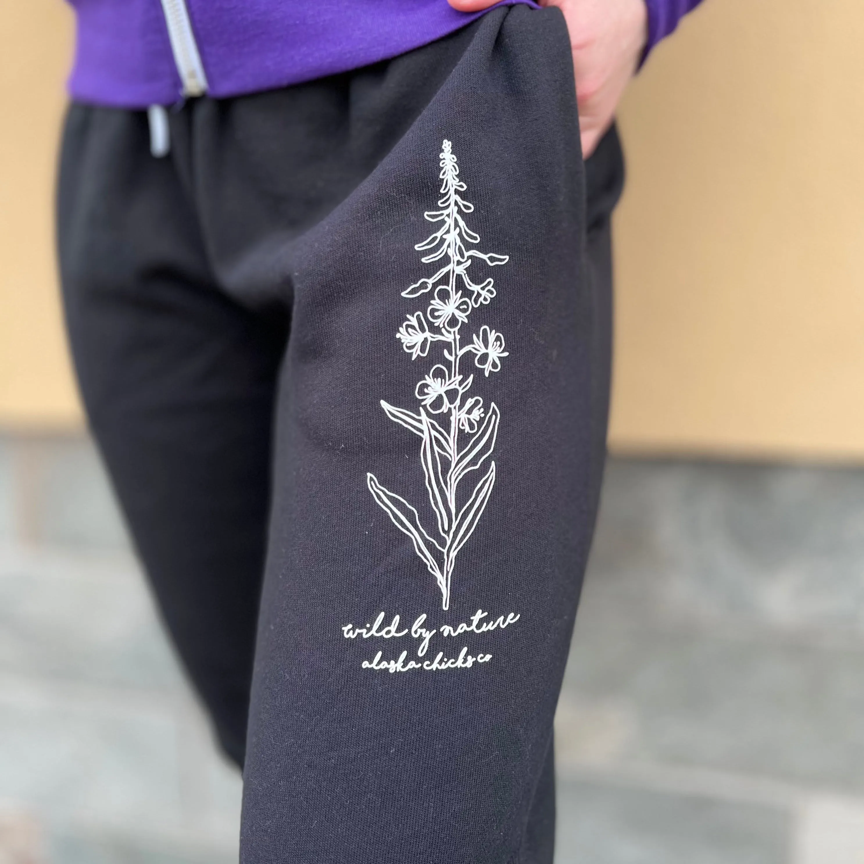Printed Joggers
