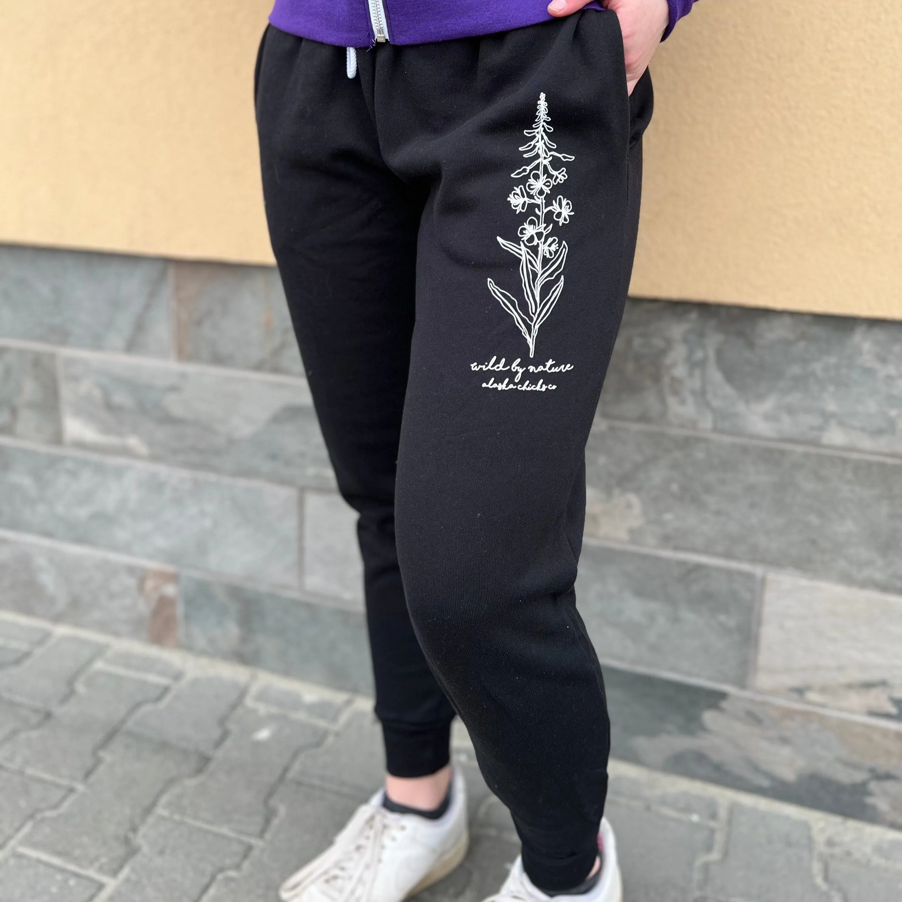 Printed Joggers