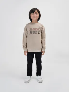 "CHOWLIN" Cool Style Crew Neck Sweatshirt
