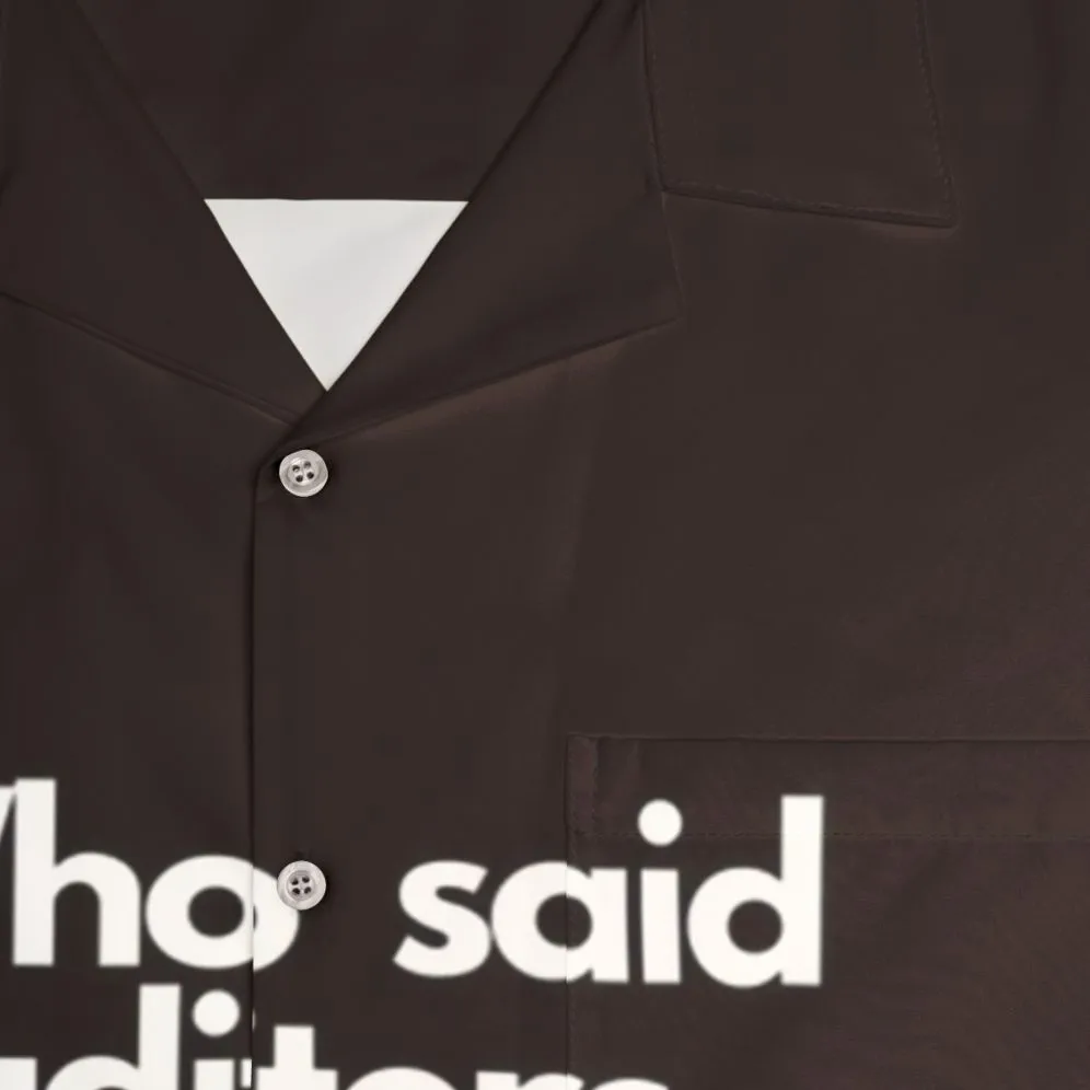 "Proud Auditor Hawaiian Shirt: Celebrating Accounting Professionals"