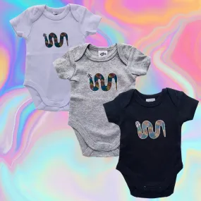 Rainbow Serpent Short Sleeve Bodysuit