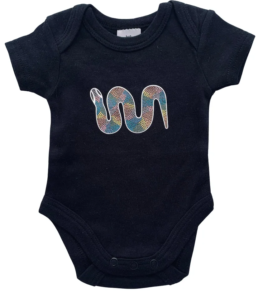 Rainbow Serpent Short Sleeve Bodysuit