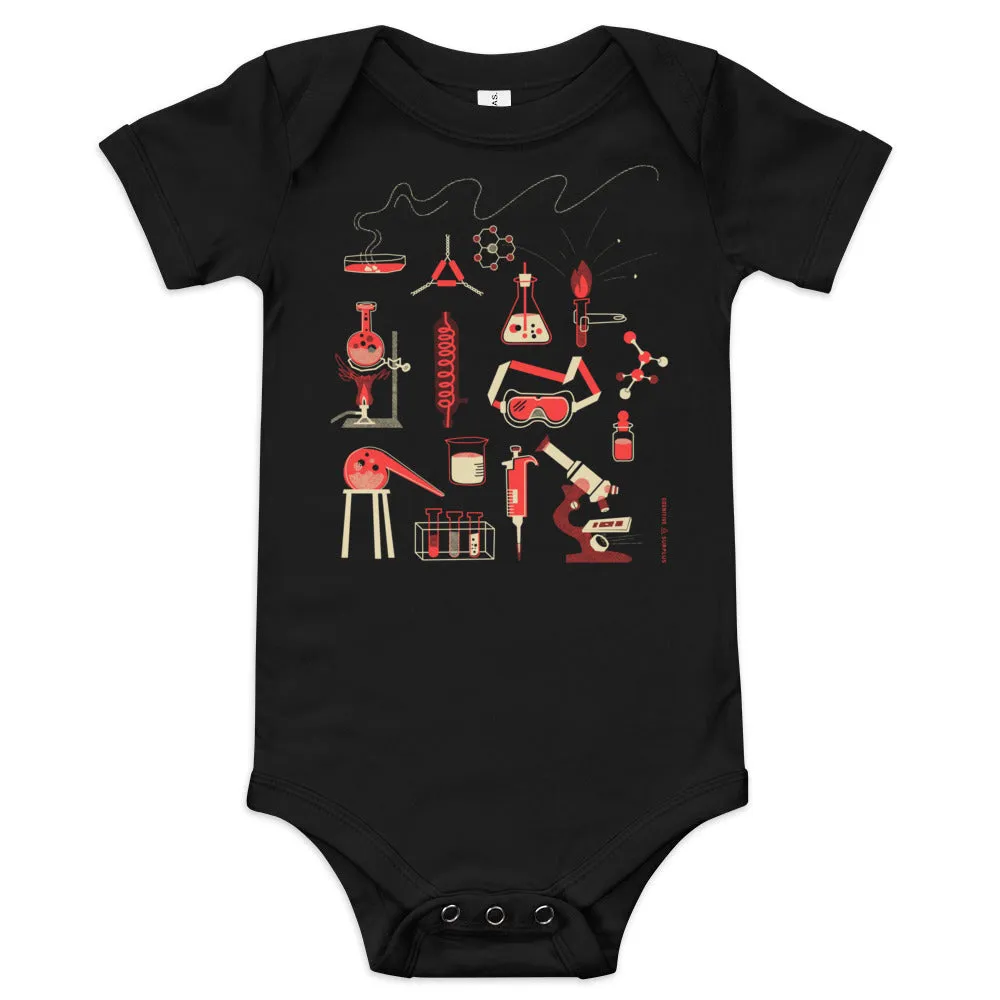 Retro Lab Baby Bodysuit