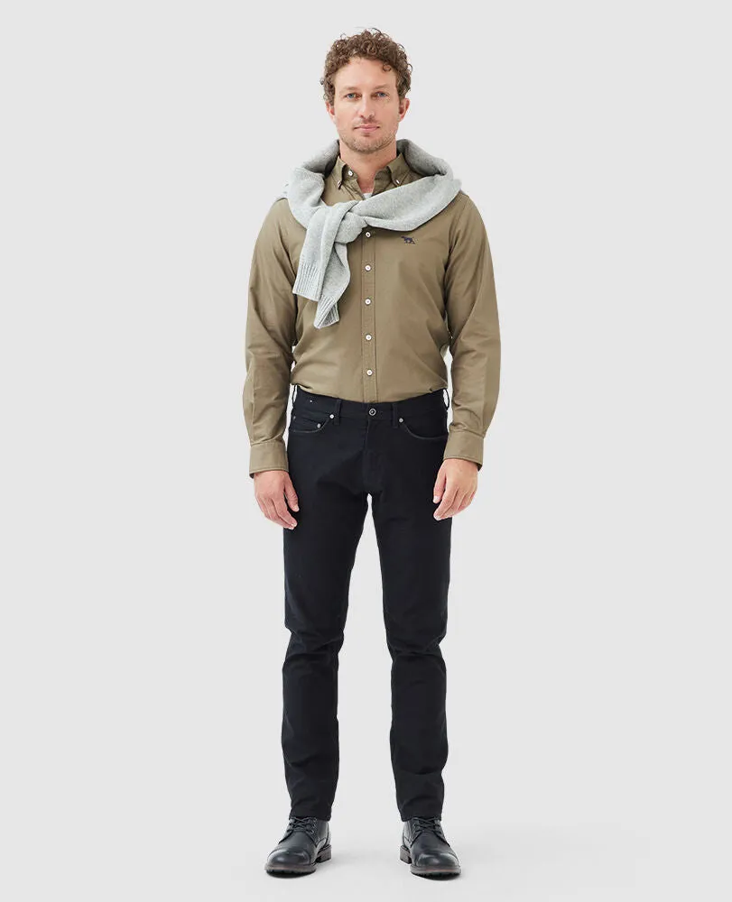 Rodd & Gunn - Gunn Oxford Shirt - Sports Fit - Olive