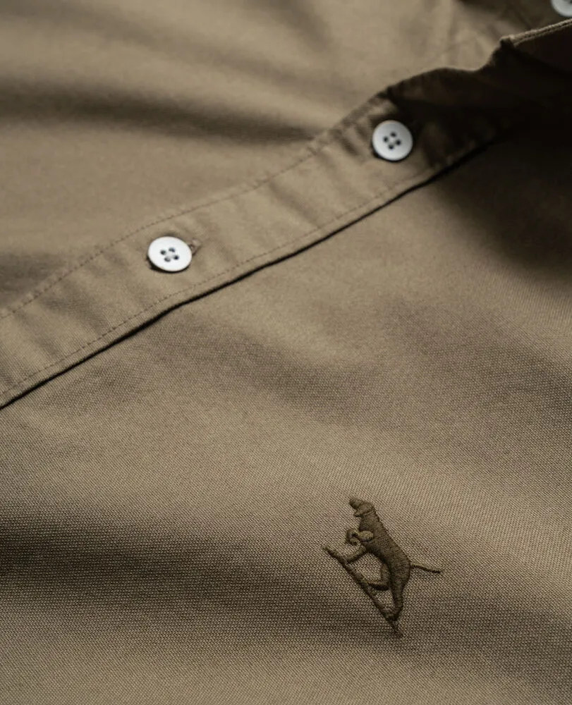 Rodd & Gunn - Gunn Oxford Shirt - Sports Fit - Olive