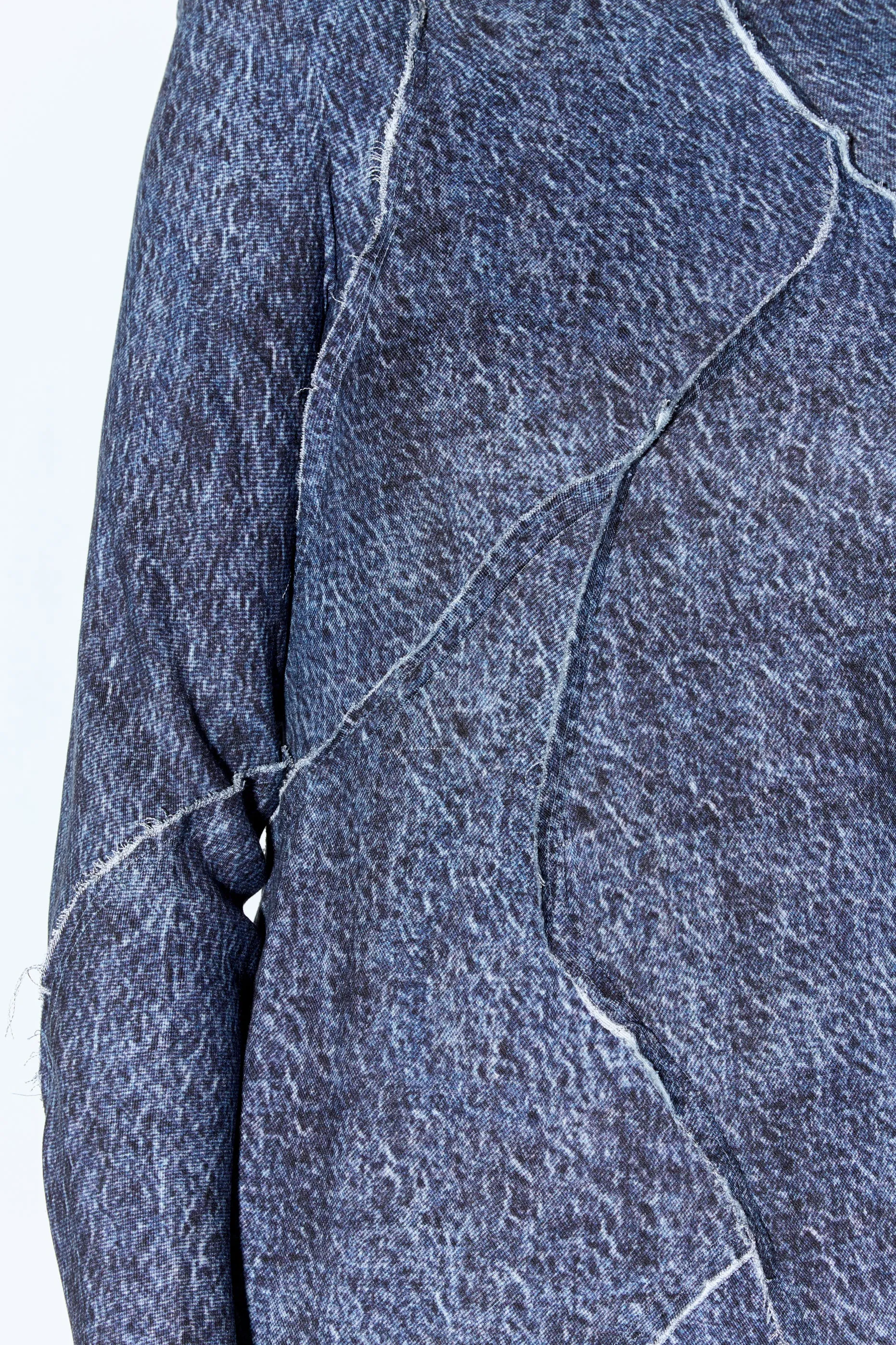 ROSALIA dress blue denim print