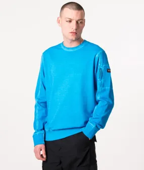 Sleeve Pocket Sweatshirt