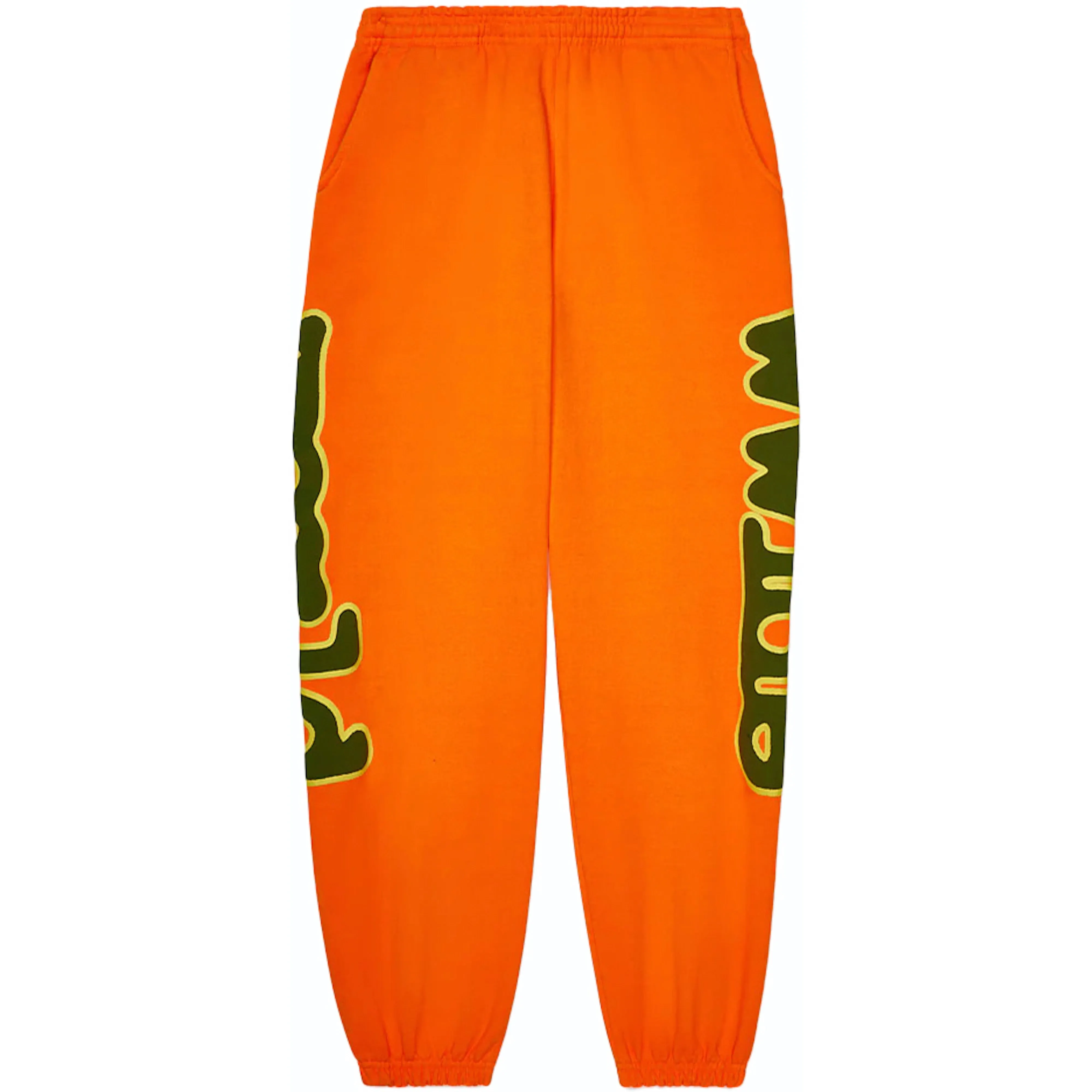 Sp5der World Beluga Orange Sweatpants