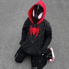 Spider-Man Retro Contrast Full-Zip Hoodie