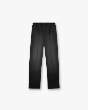 Stepped Hem Sweatpants - Stained Black