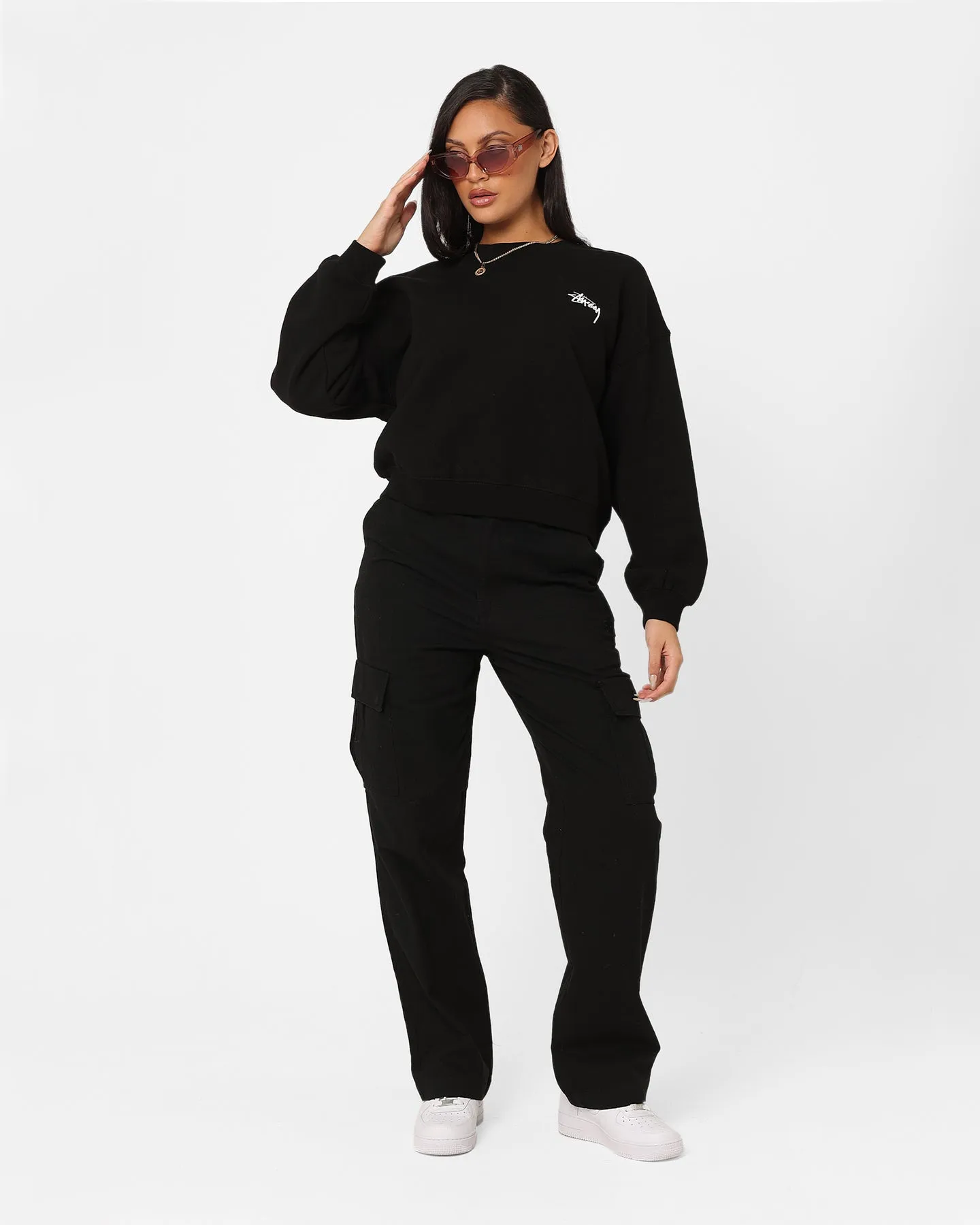 Stussy Women's Frankie Cargo Pants Black