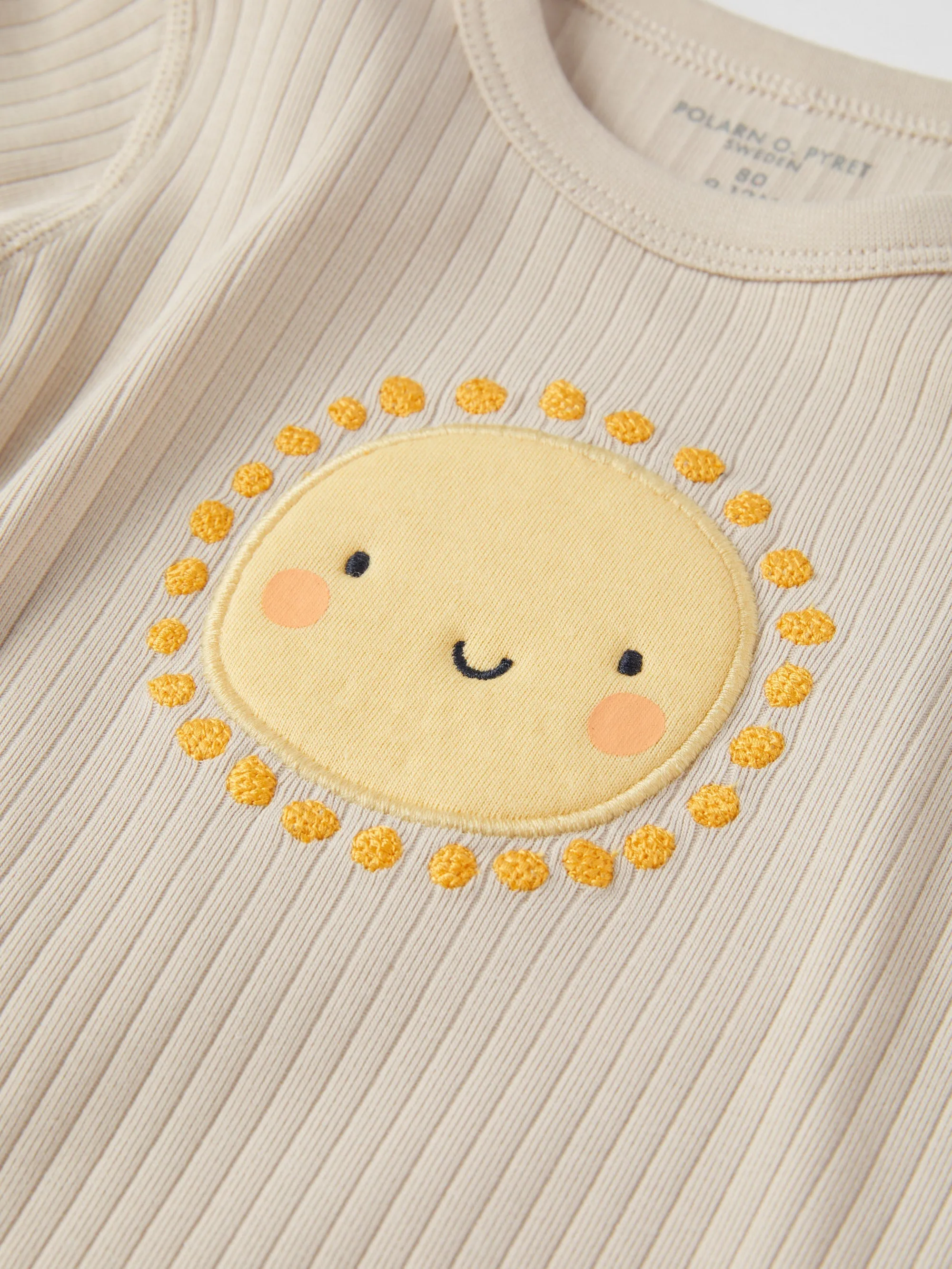 Sun Appliqué Babygrow