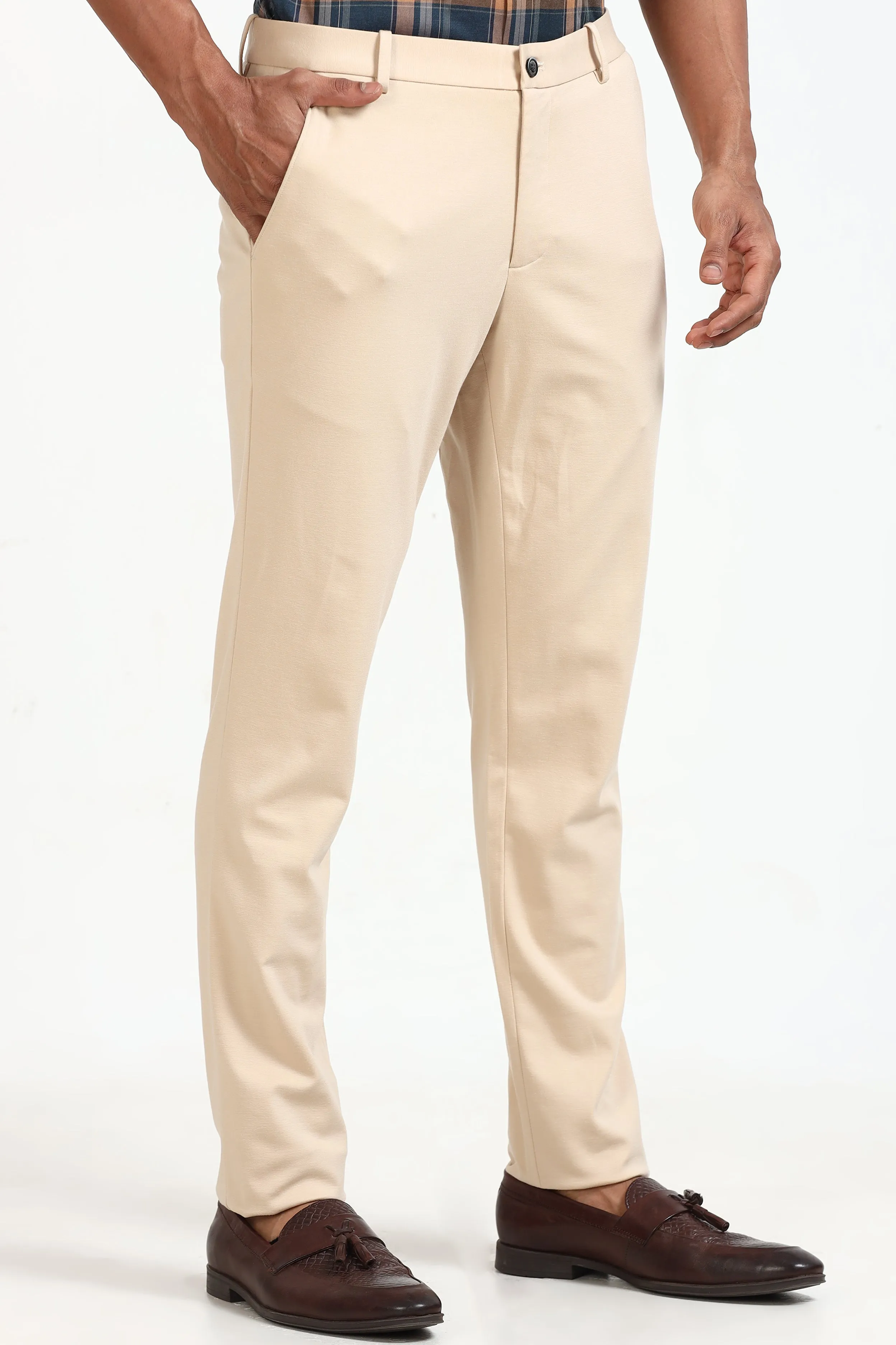 Swift Khakhi Formal Trouser