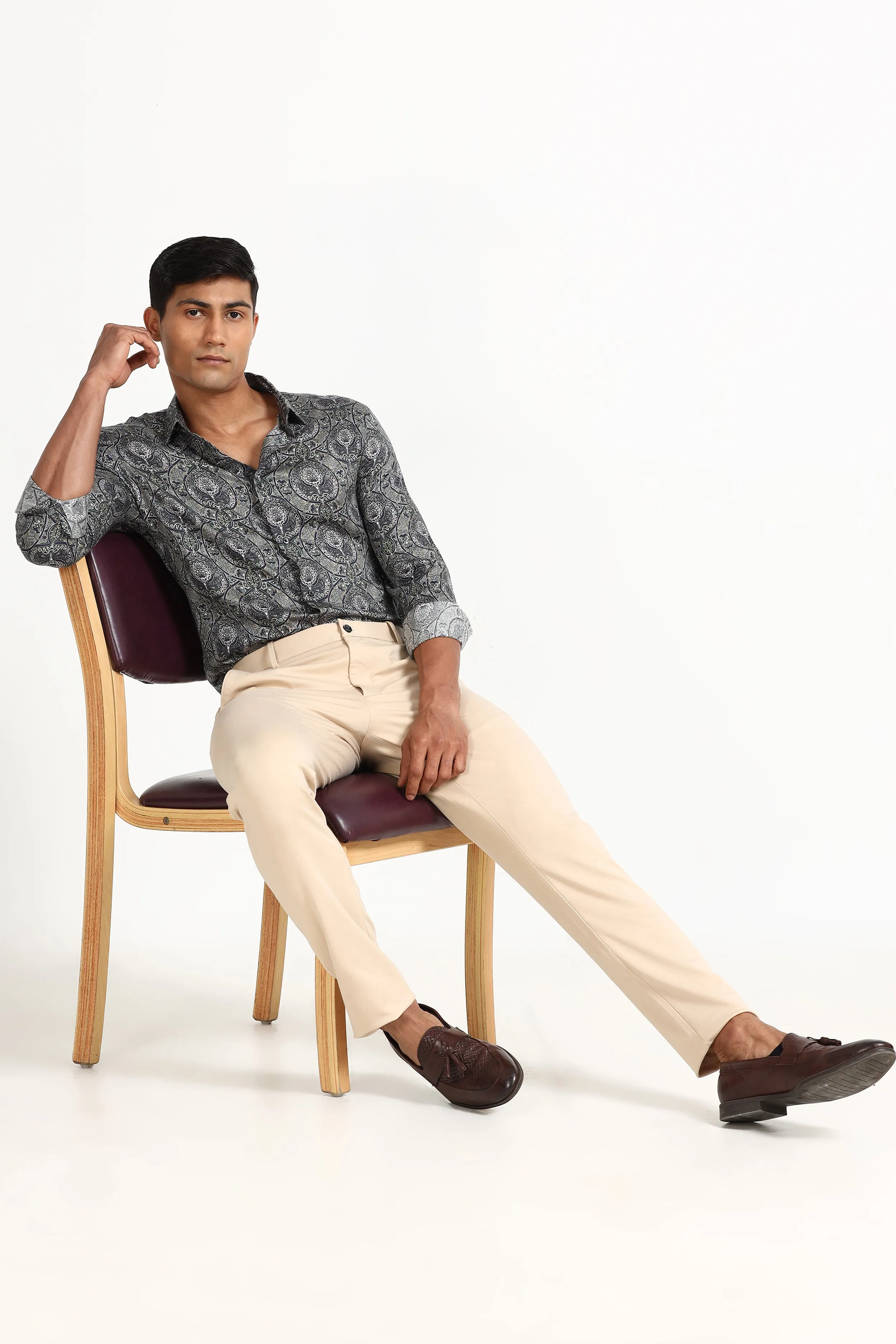 Swift Khakhi Formal Trouser