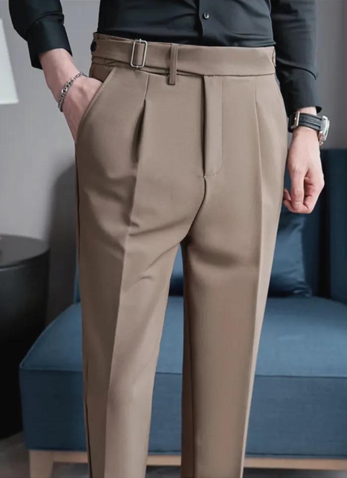 Tailored Naples Trousers - brown