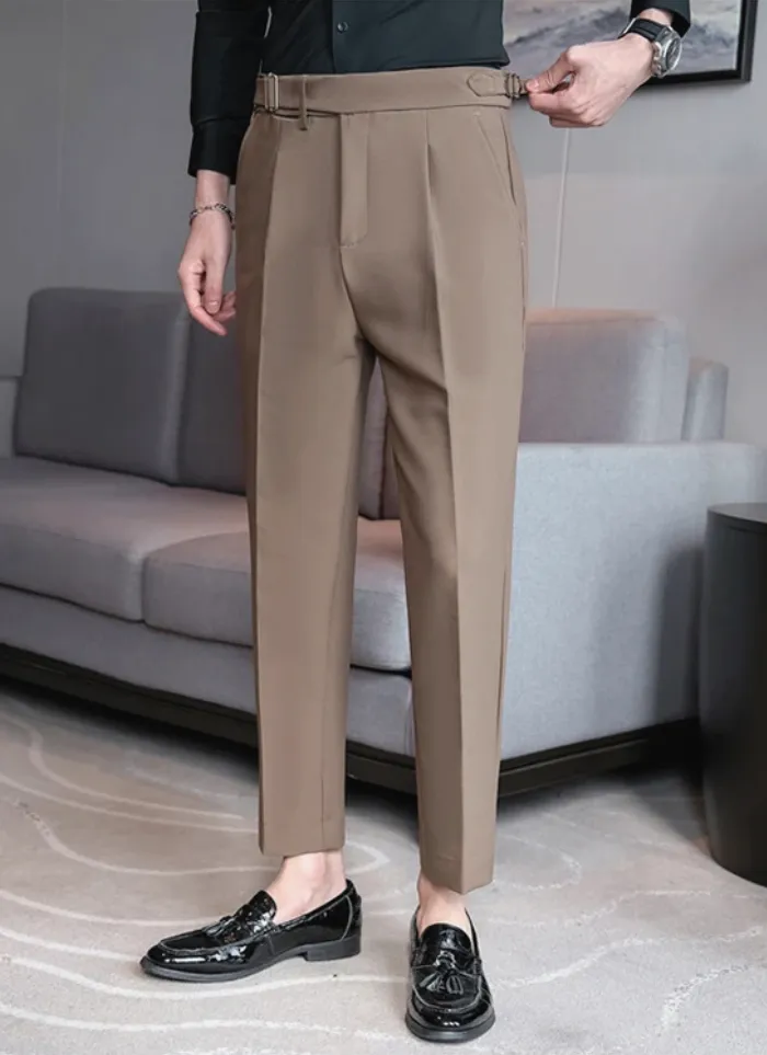 Tailored Naples Trousers - brown
