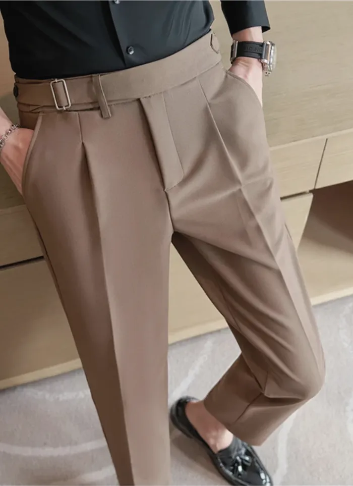 Tailored Naples Trousers - brown