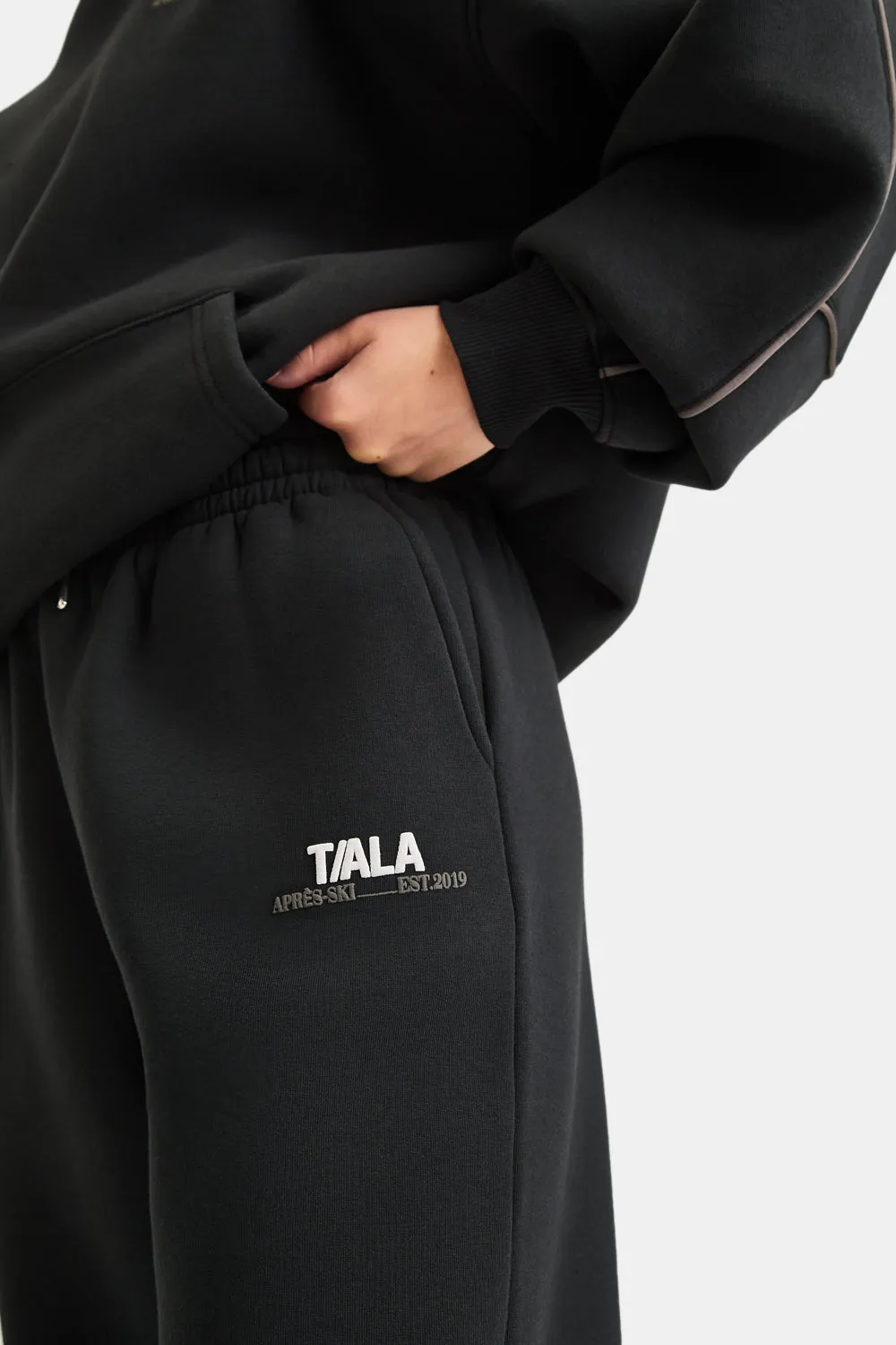 TALA WINTER SPORTS CUFFED JOGGER - VINTAGE BLACK
