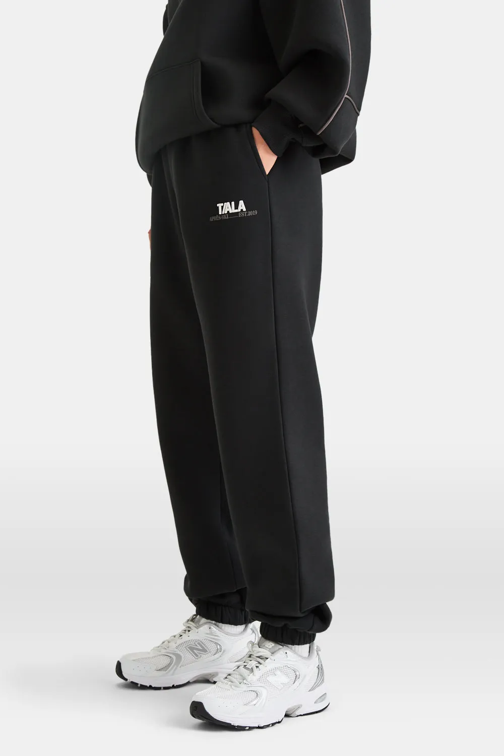 TALA WINTER SPORTS CUFFED JOGGER - VINTAGE BLACK
