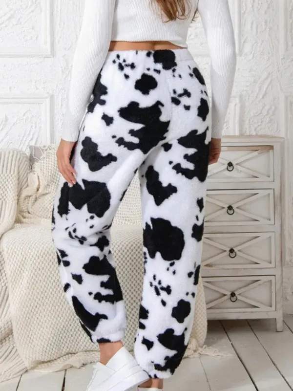 Teddy Bear Fleece Loungewear Pants