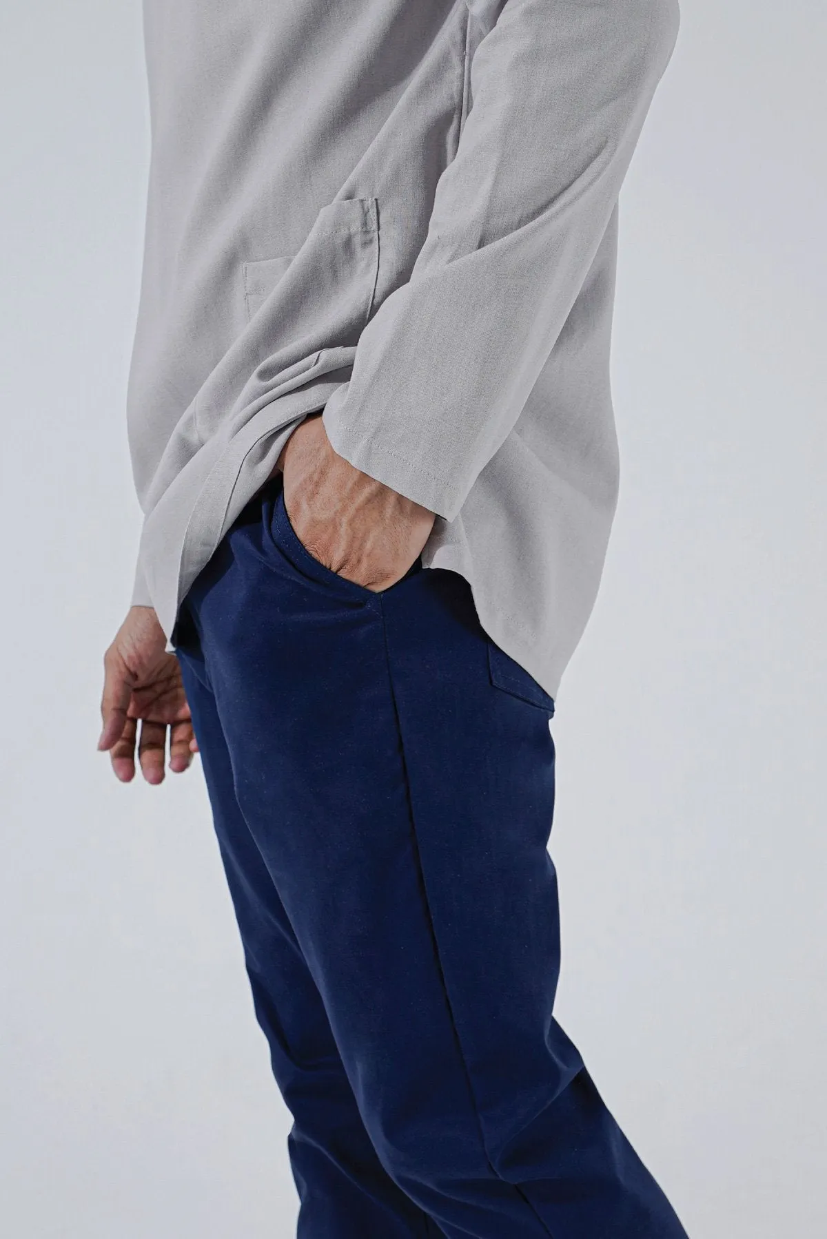 The Perfect Men Slim Fit Pants - Navy Blue