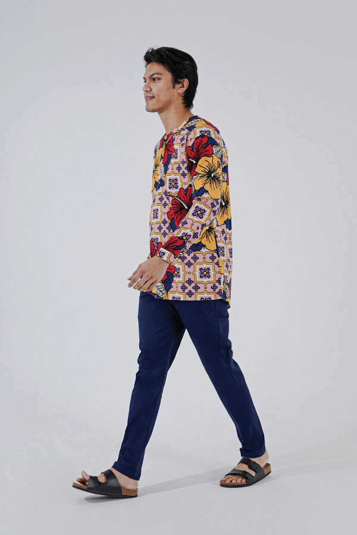 The Perfect Men Slim Fit Pants - Navy Blue